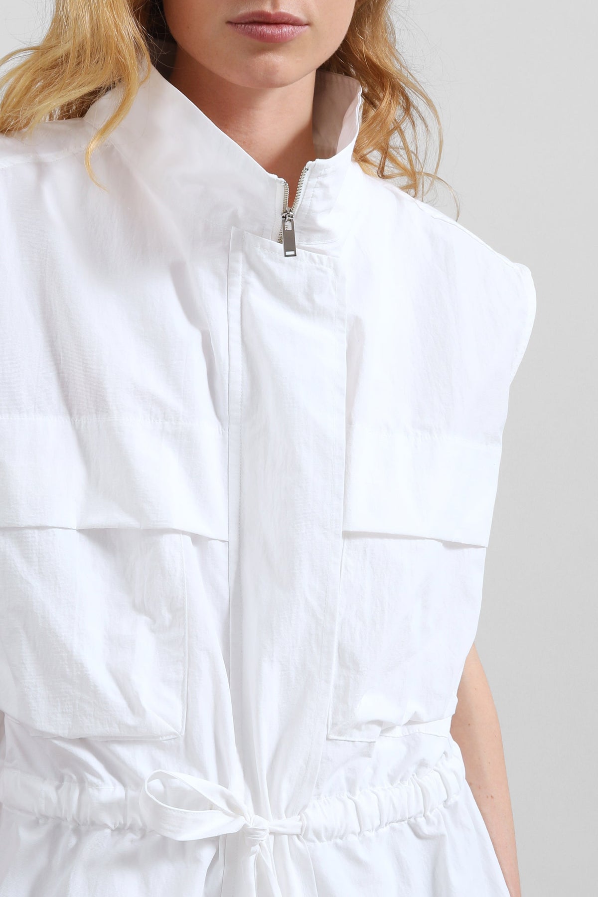 Rowley Utility Vest - White - 4