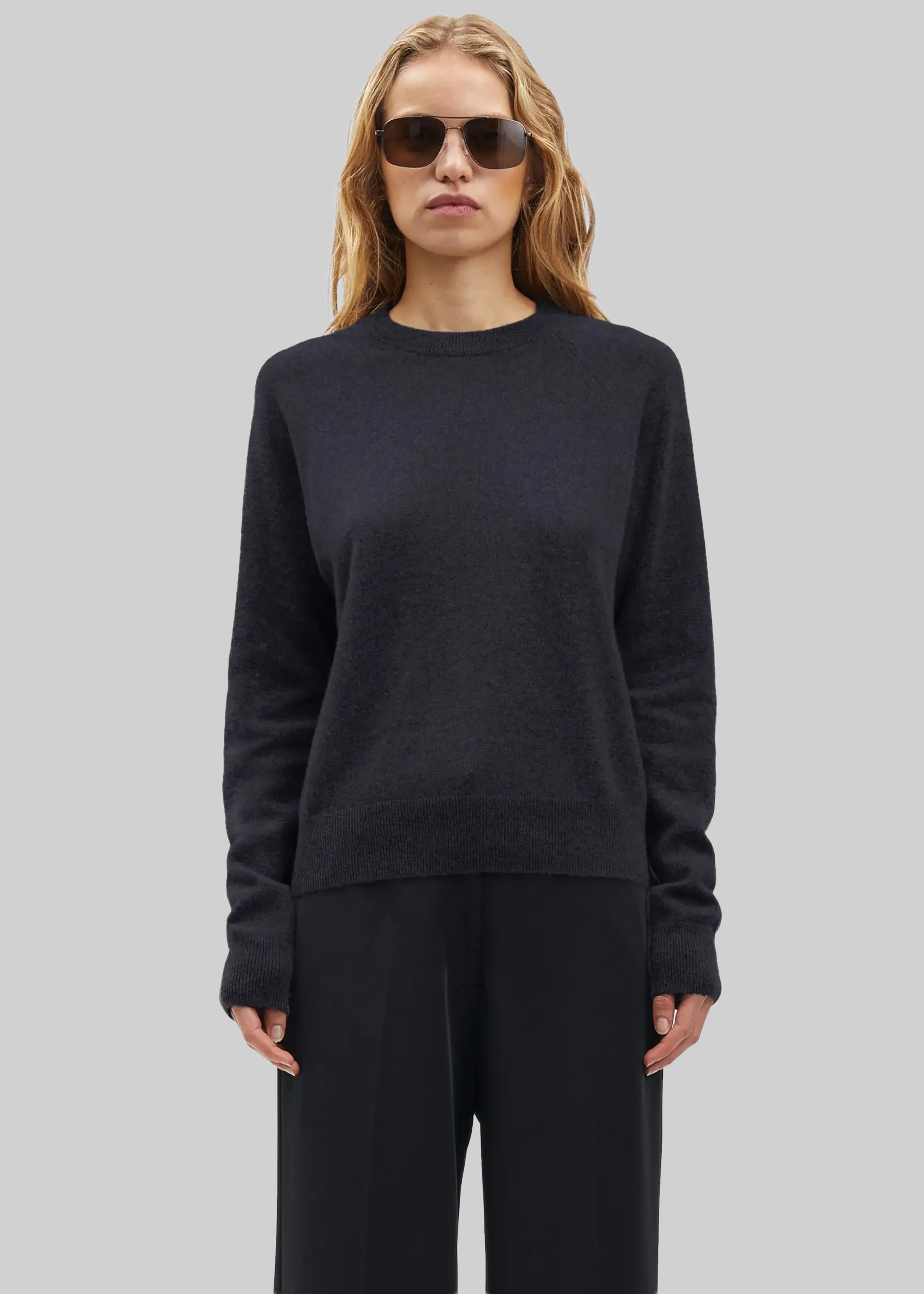 Samsøe Samsøe Boston O-Neck Sweater - Salute – The Frankie Shop Europe