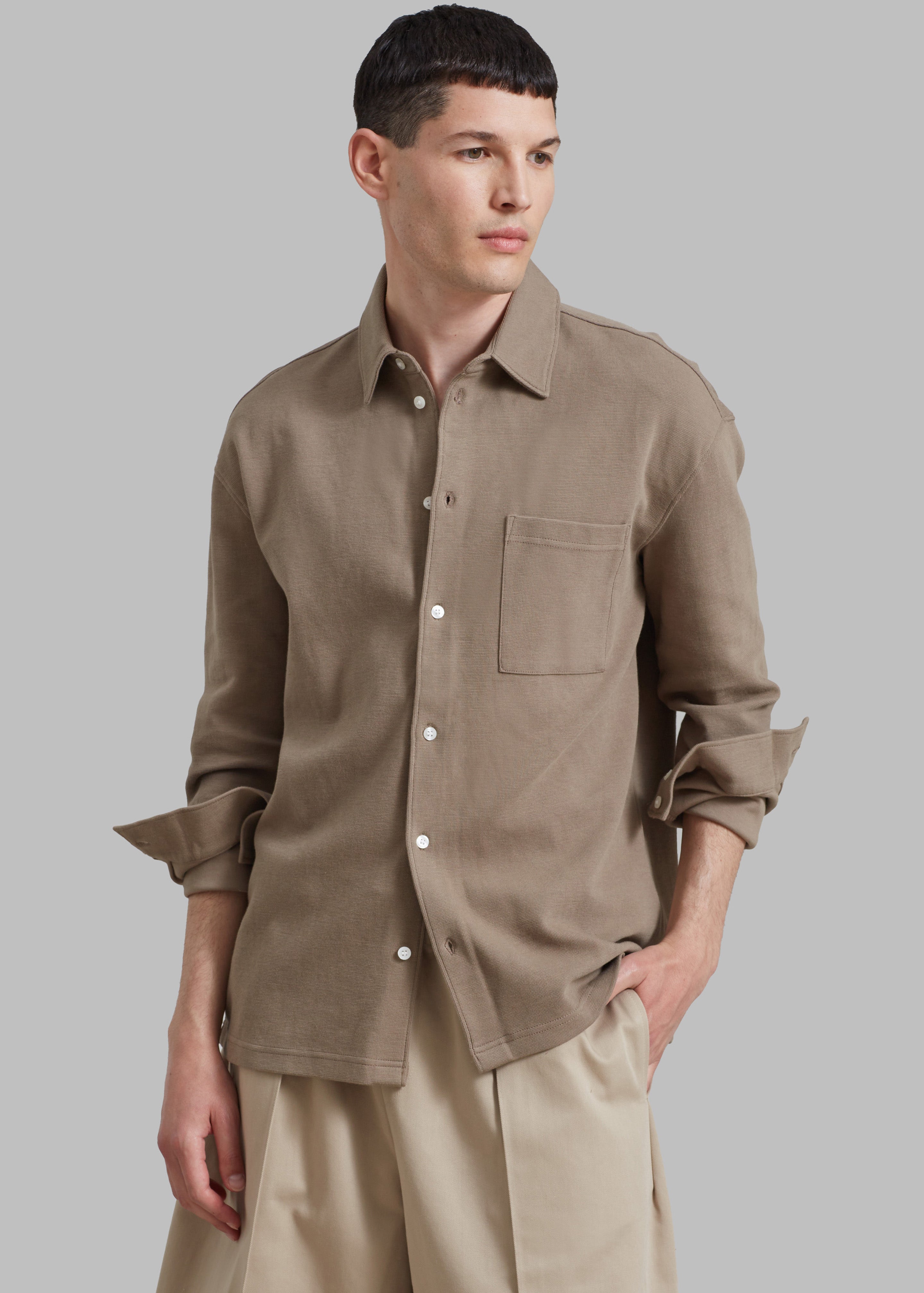 Samsøe Samsøe Poul Shirt - Brindle - 1
