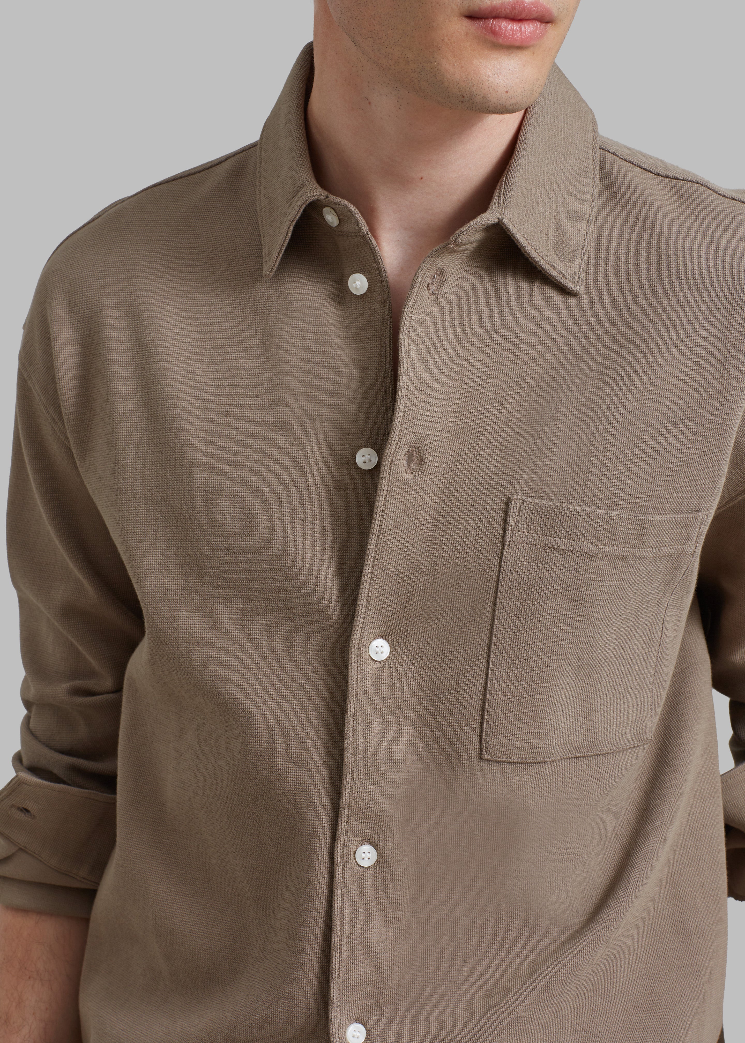 Samsøe Samsøe Poul Shirt - Brindle - 3