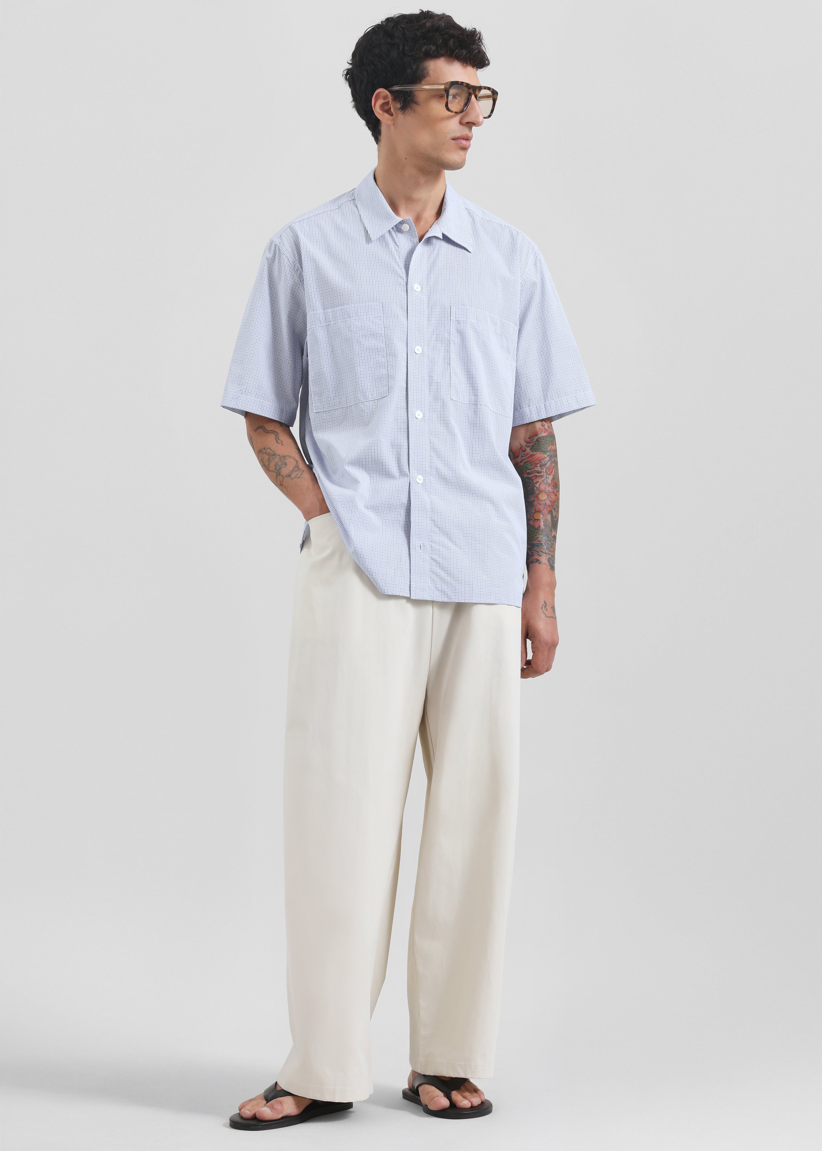 Samsøe Samsøe Saayo B Shirt - Orion Blue Ch. - 2