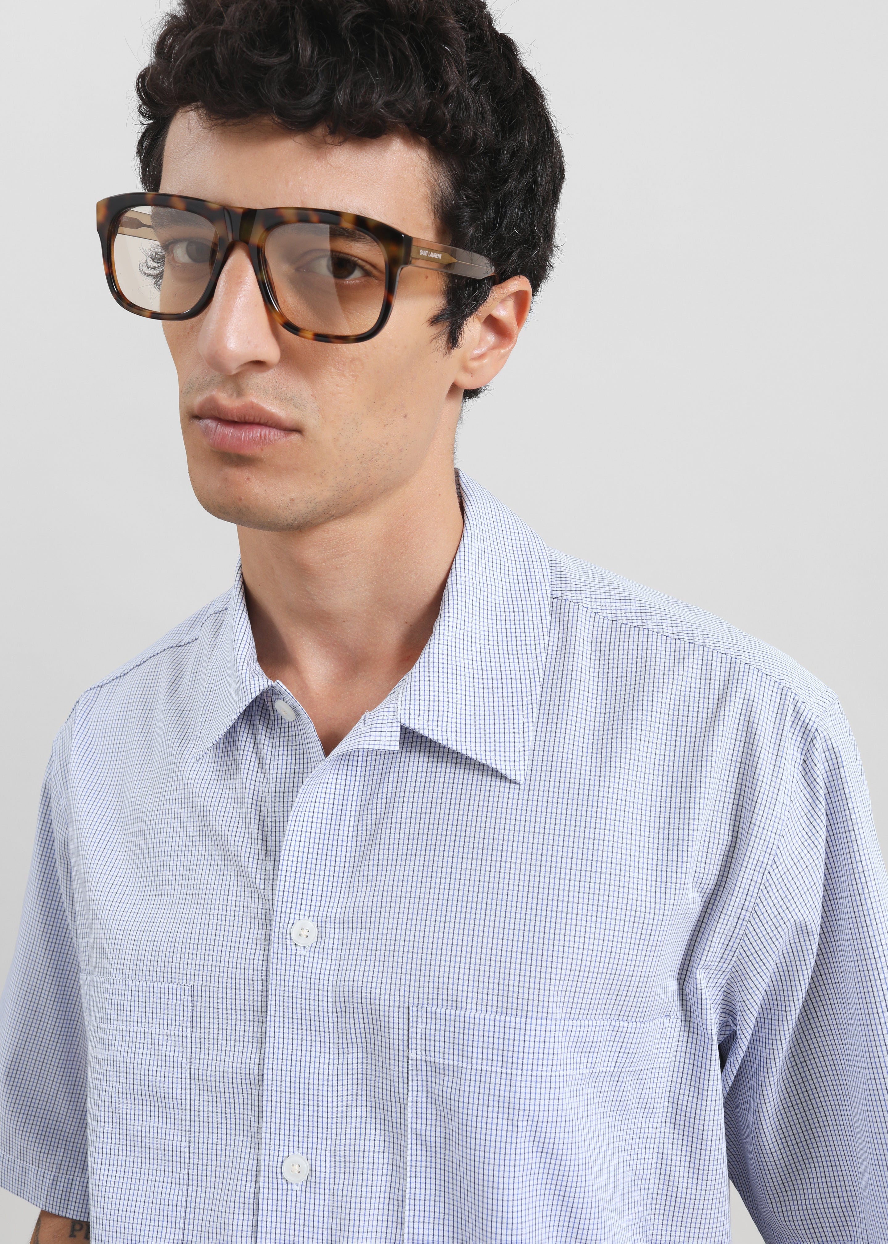 Samsøe Samsøe Saayo B Shirt - Orion Blue Ch. - 4