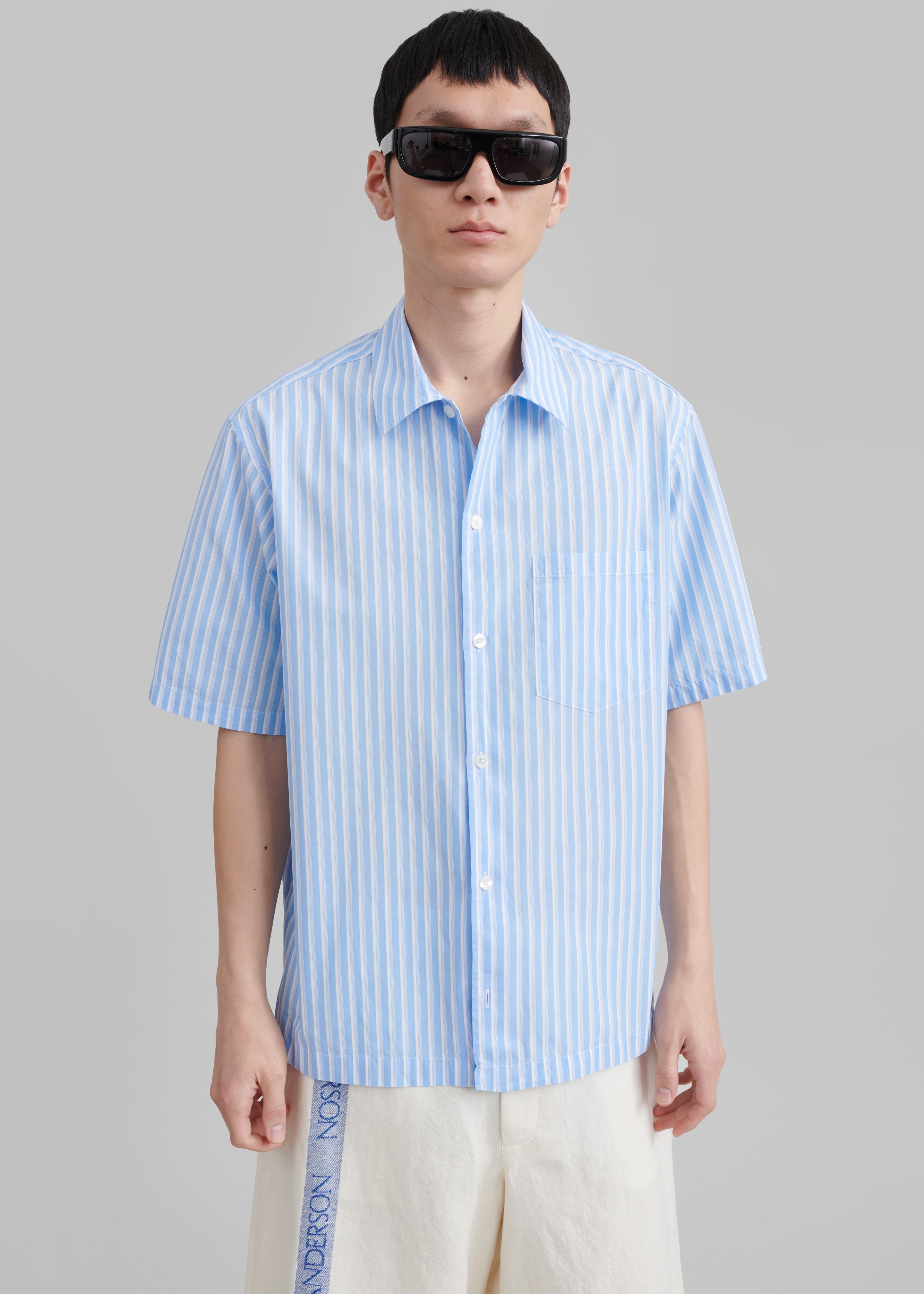 Samsøe Samsøe Saayo P Shirt - Blue St - 6