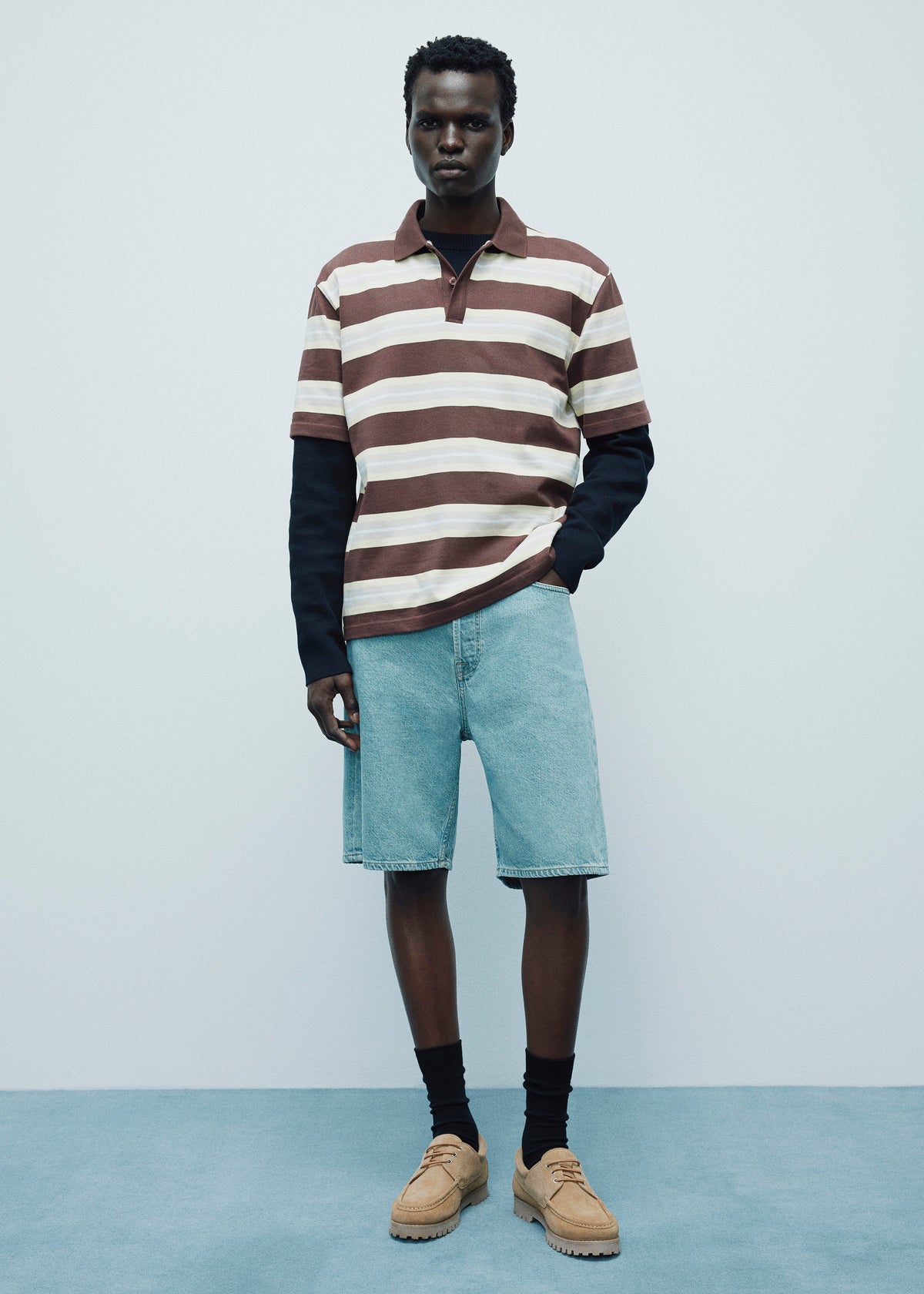 Samsøe Samsøe Saeddie Shorts - Caribbean Blue - 6