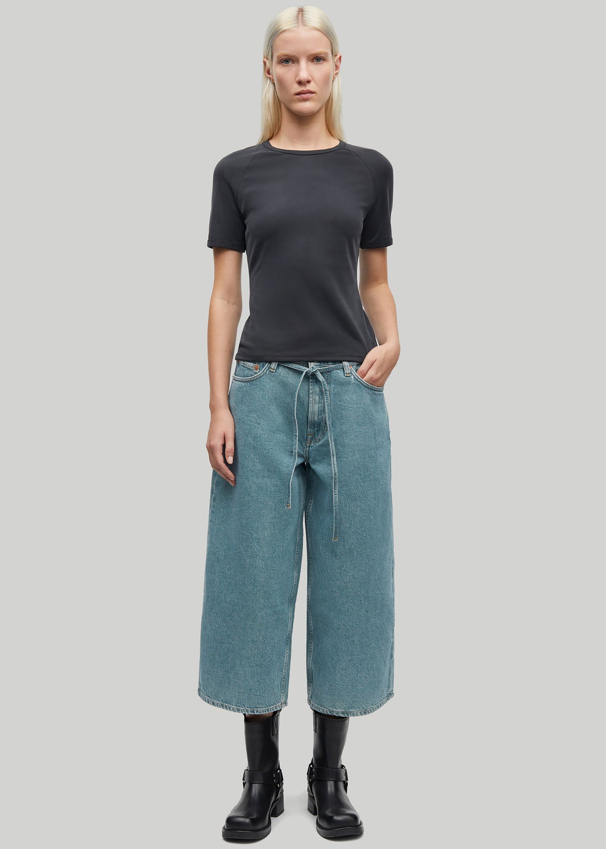 Samsøe Samsøe Saharper Culotte - Caribbean Blue - 5
