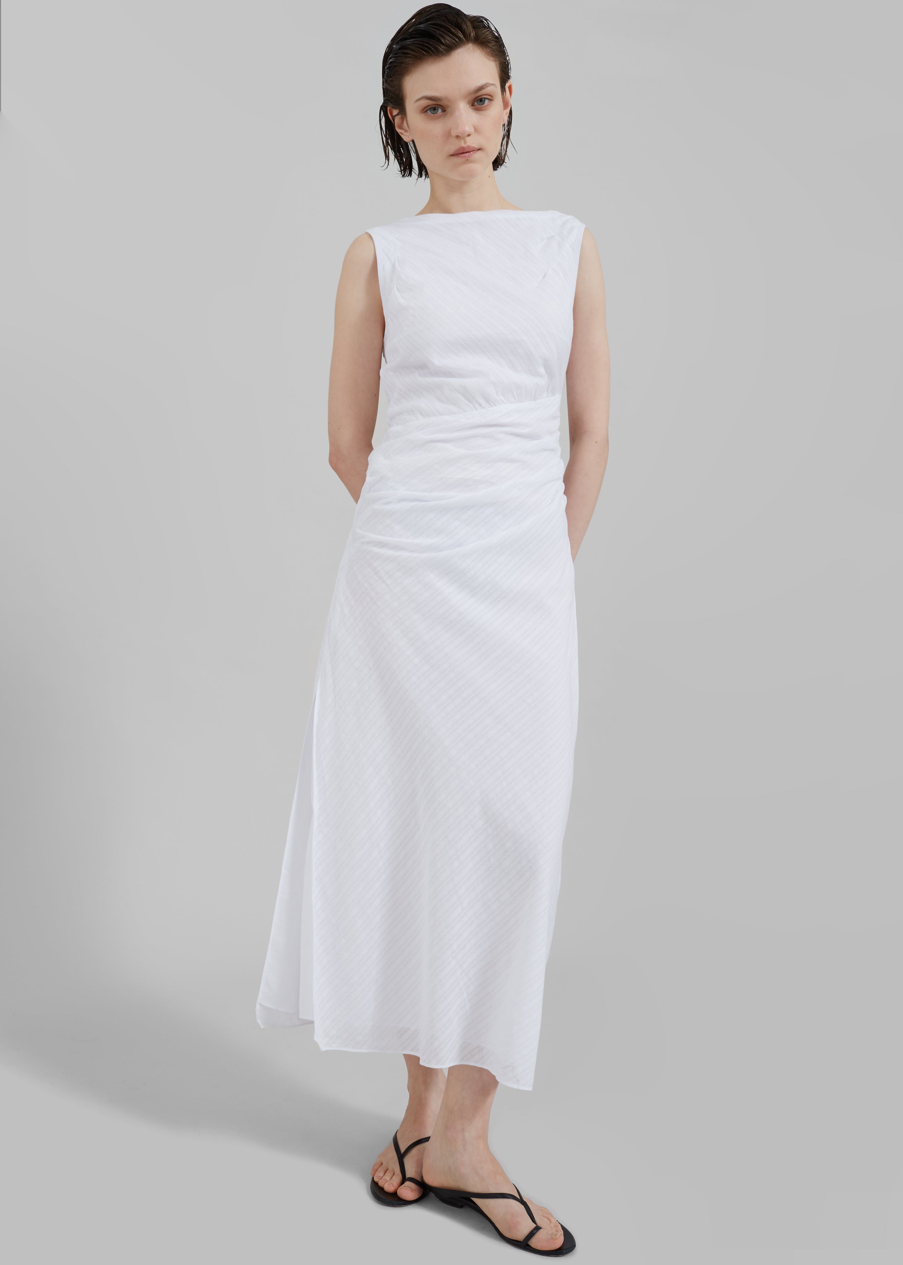 Samsøe Samsøe Sahira Dress - White - 5