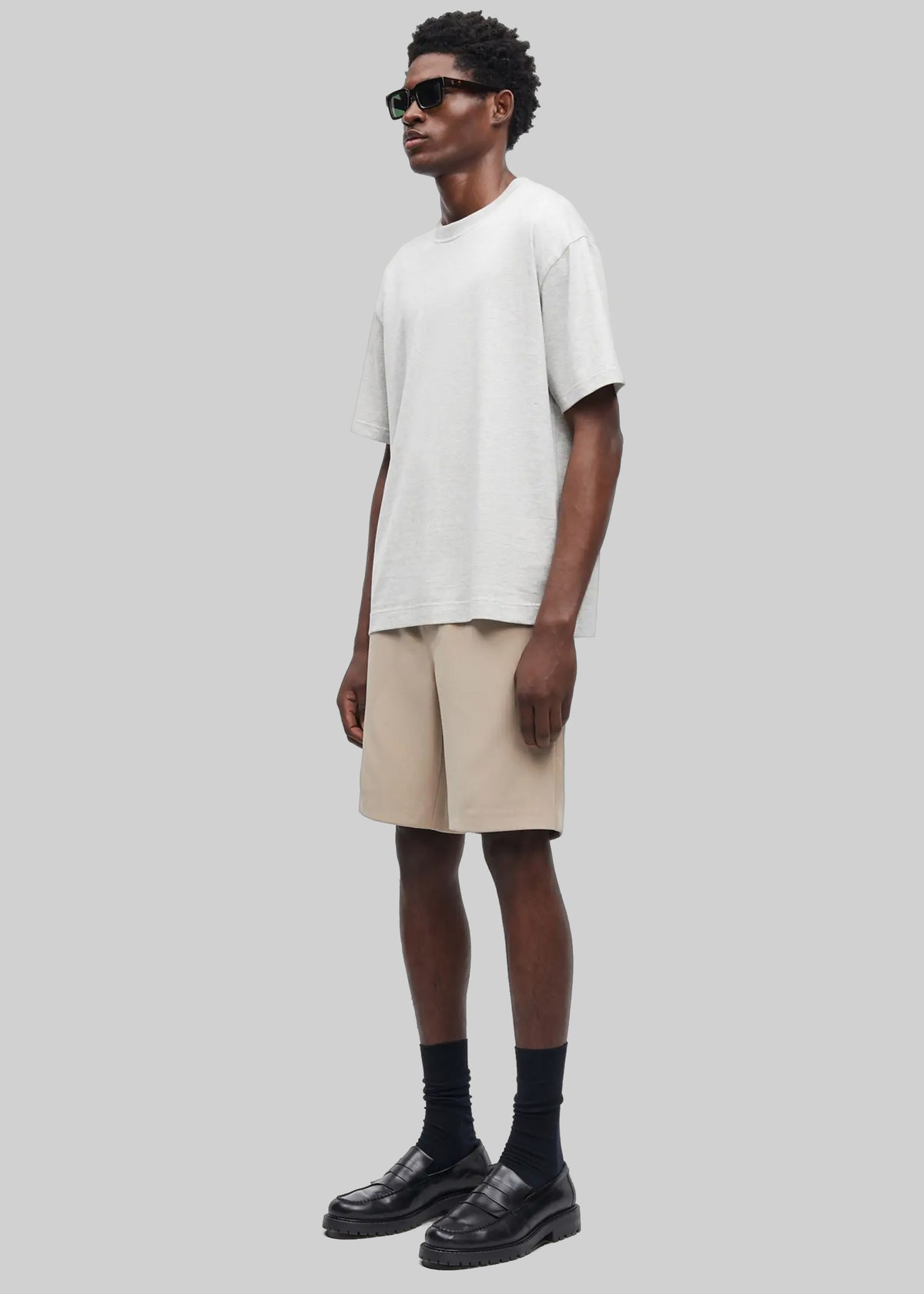 Samsøe Samsøe Saparker T-Shirt - Moonstruck Melange - 2