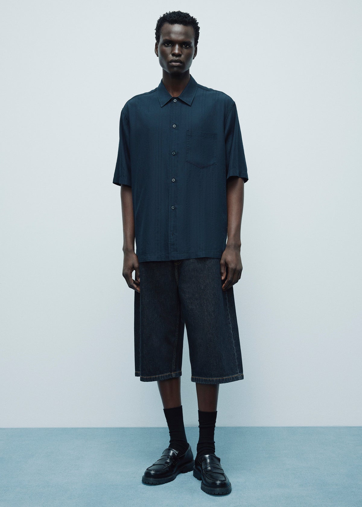 Samsøe Samsøe Saroger Shorts - Granite - 1