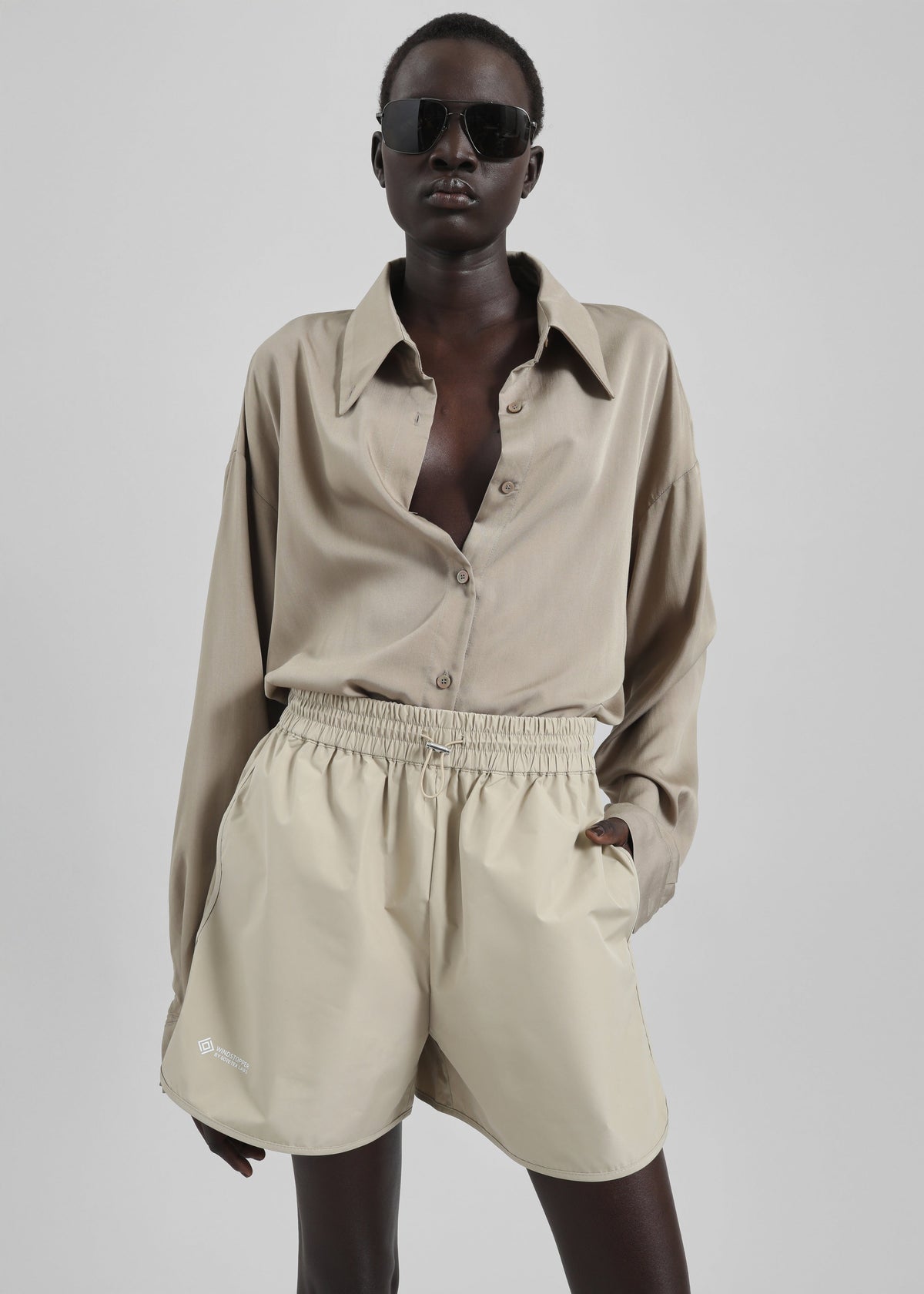 Samsøe Samsøe Sayuna Shorts - White Pepper - 3