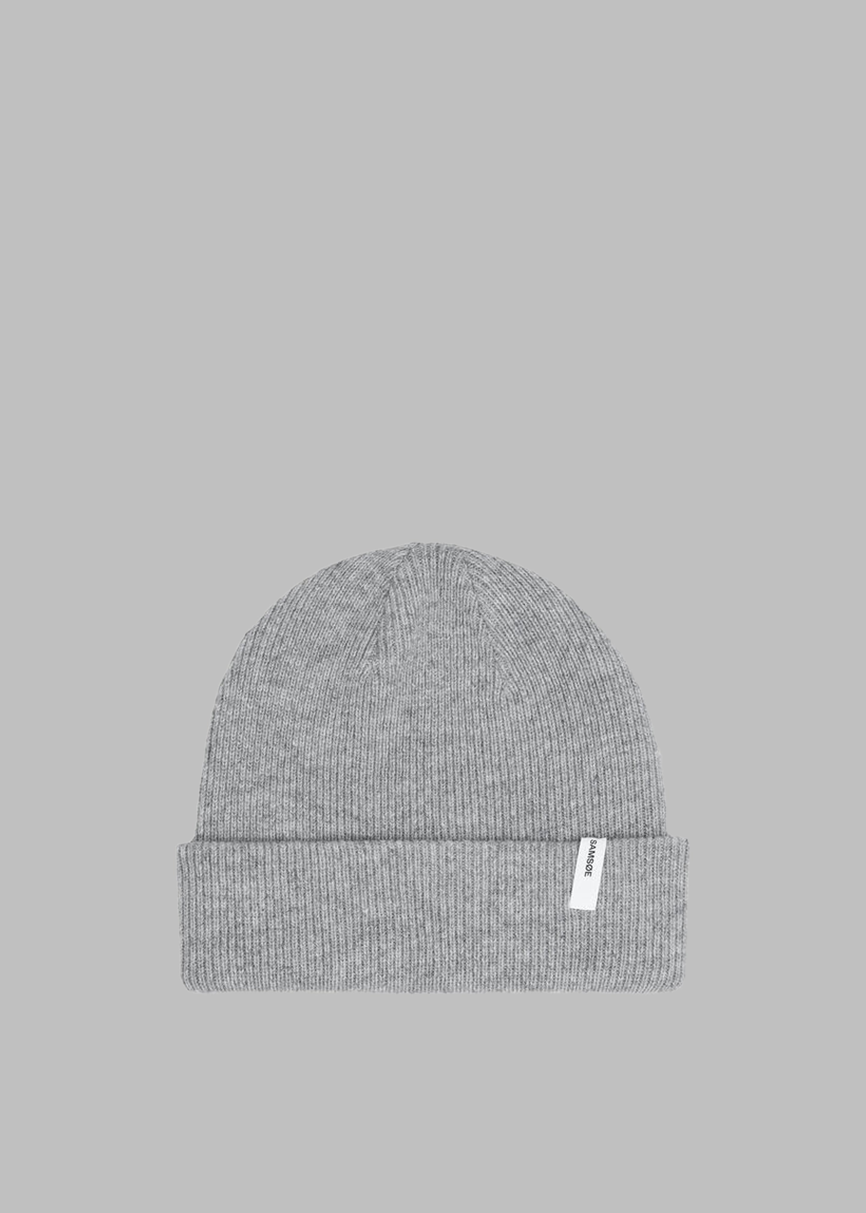 Samsøe Samsøe The Beanie - Grey Melange - 1