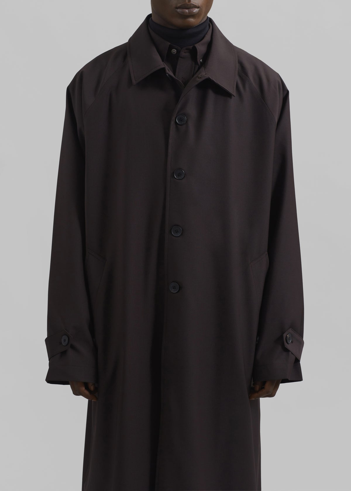 Shay Trench Coat - Brown - 14