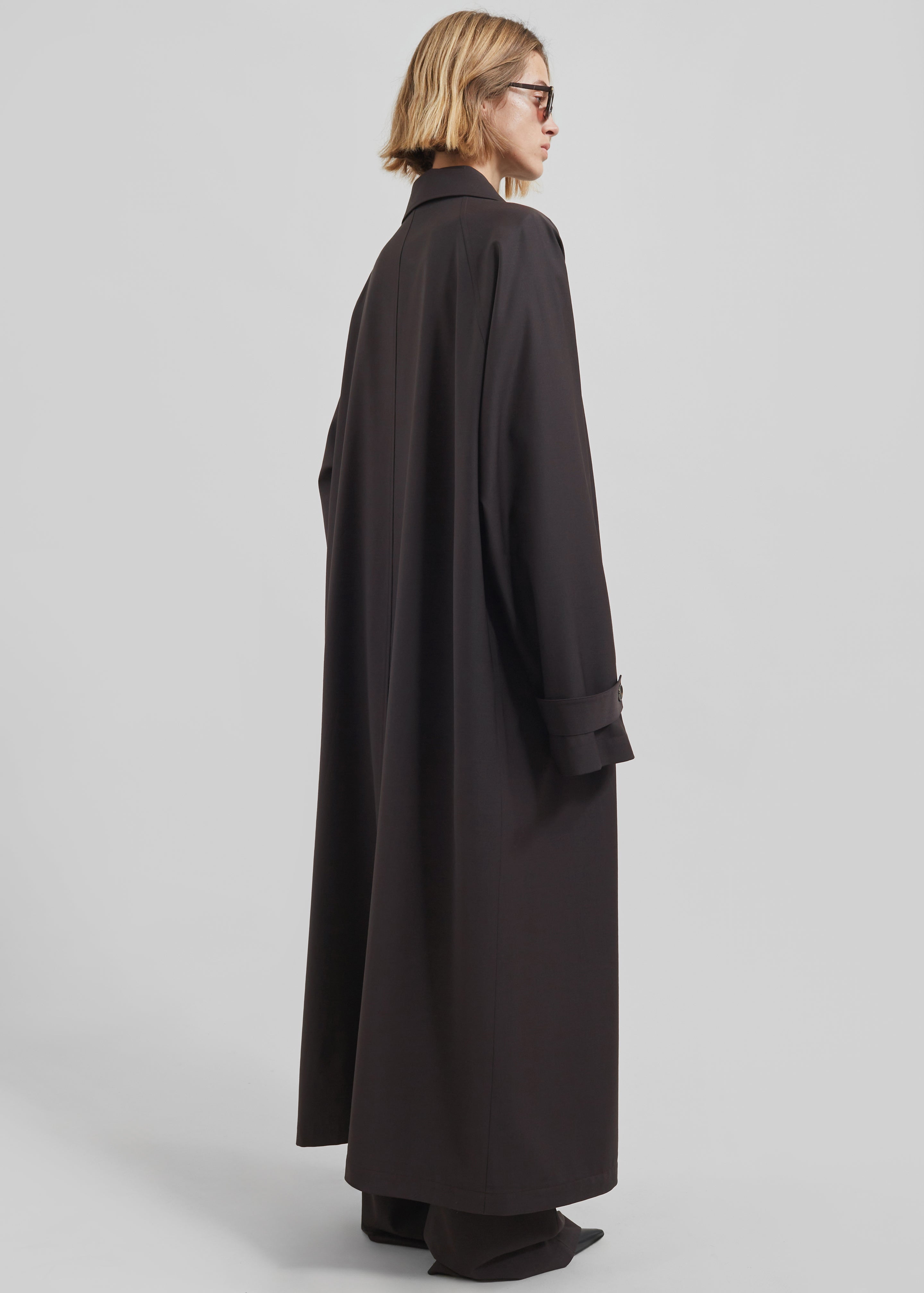 Shay Trench Coat - Brown - 11
