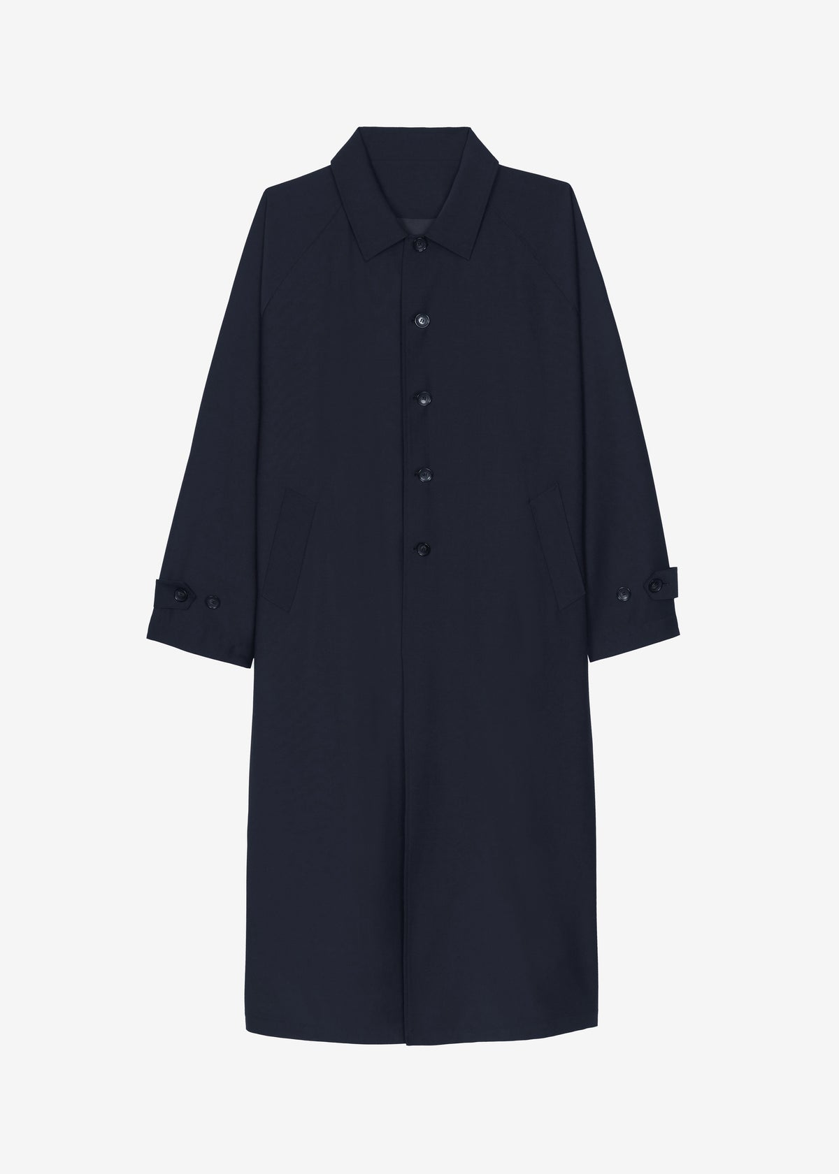Shay Trench Coat - Dark Navy - 12