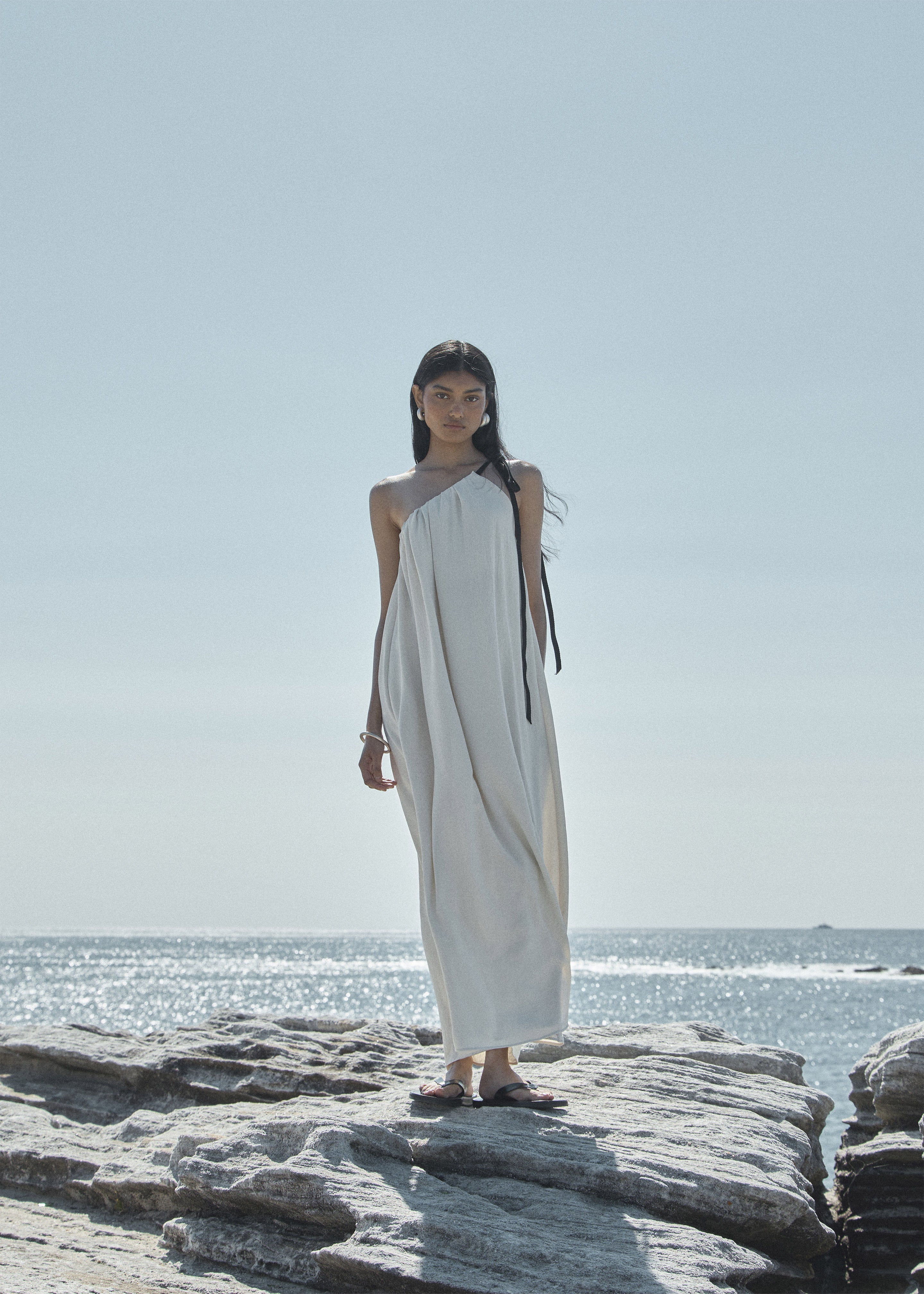 Solaqua Celeste Dress - Sand/Noir - 5
