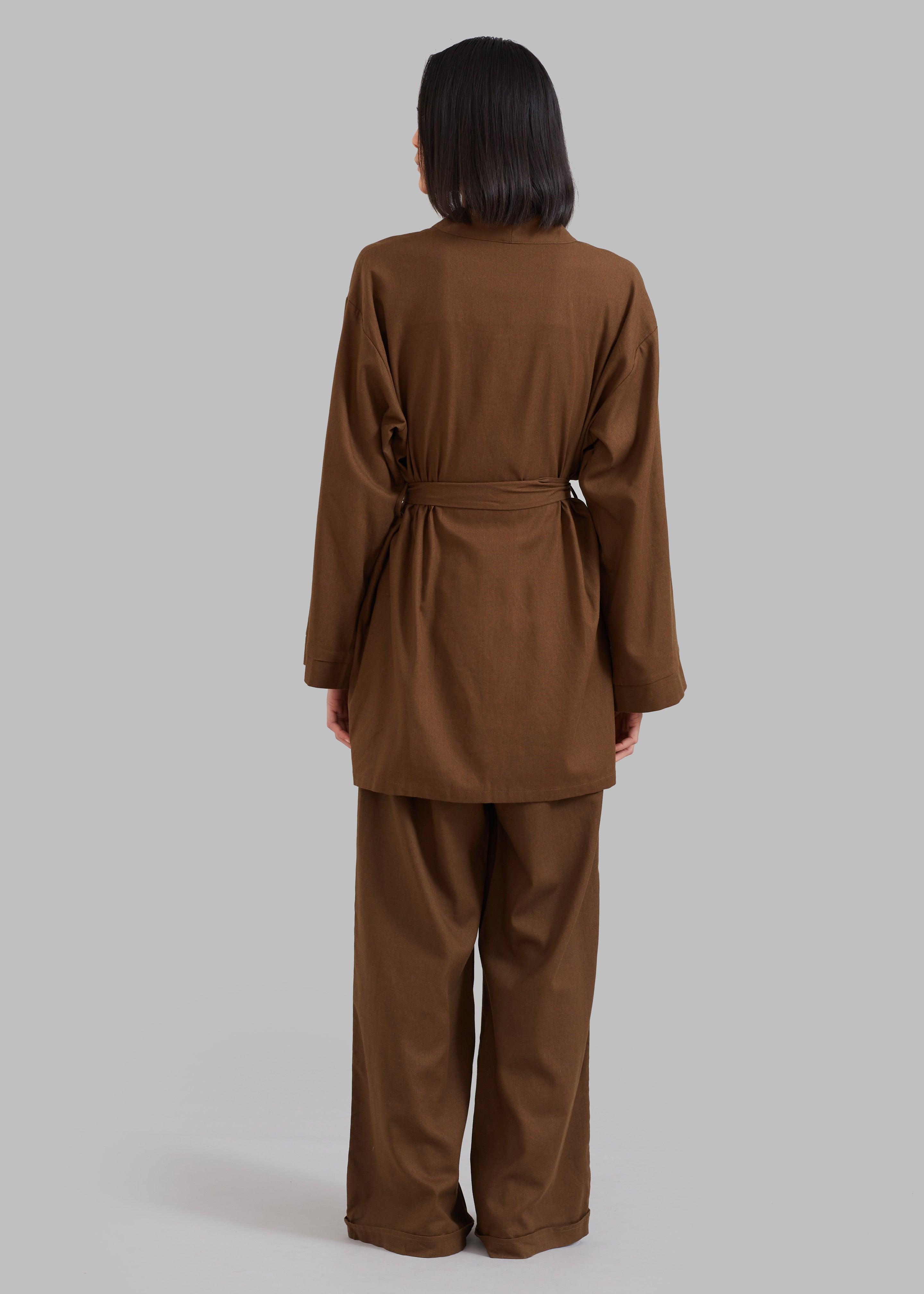 Solaqua The Short Robe - Tobacco - 7