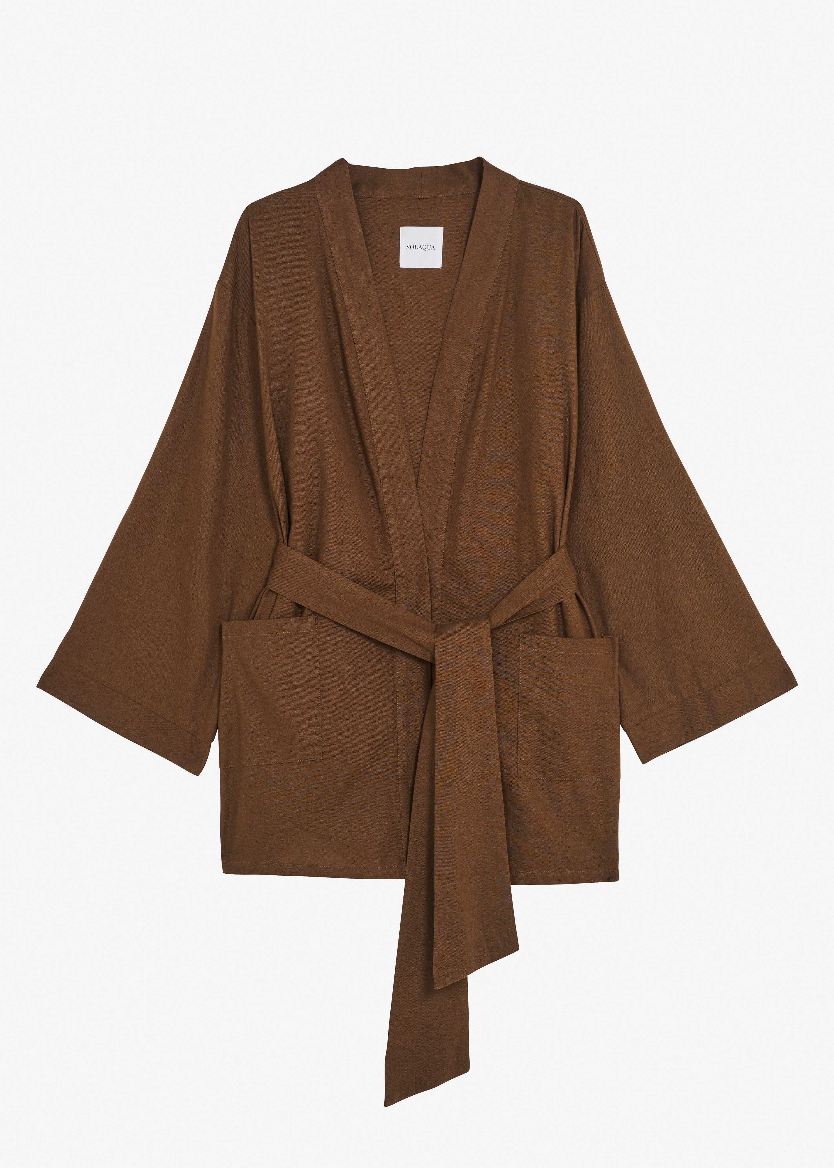 Solaqua The Short Robe - Tobacco - 8
