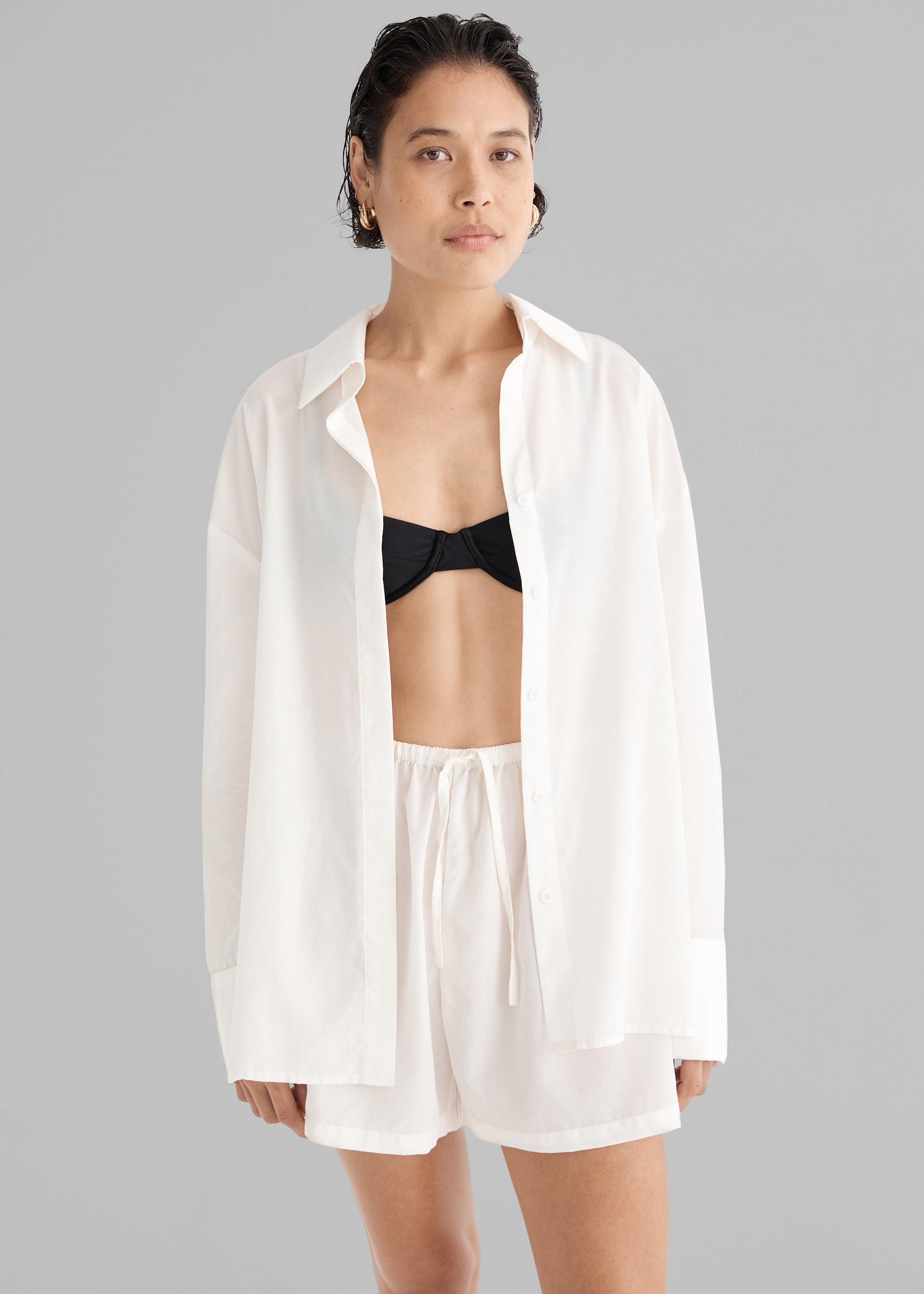 Solaqua The Amelie Shirt - Ivory - 6