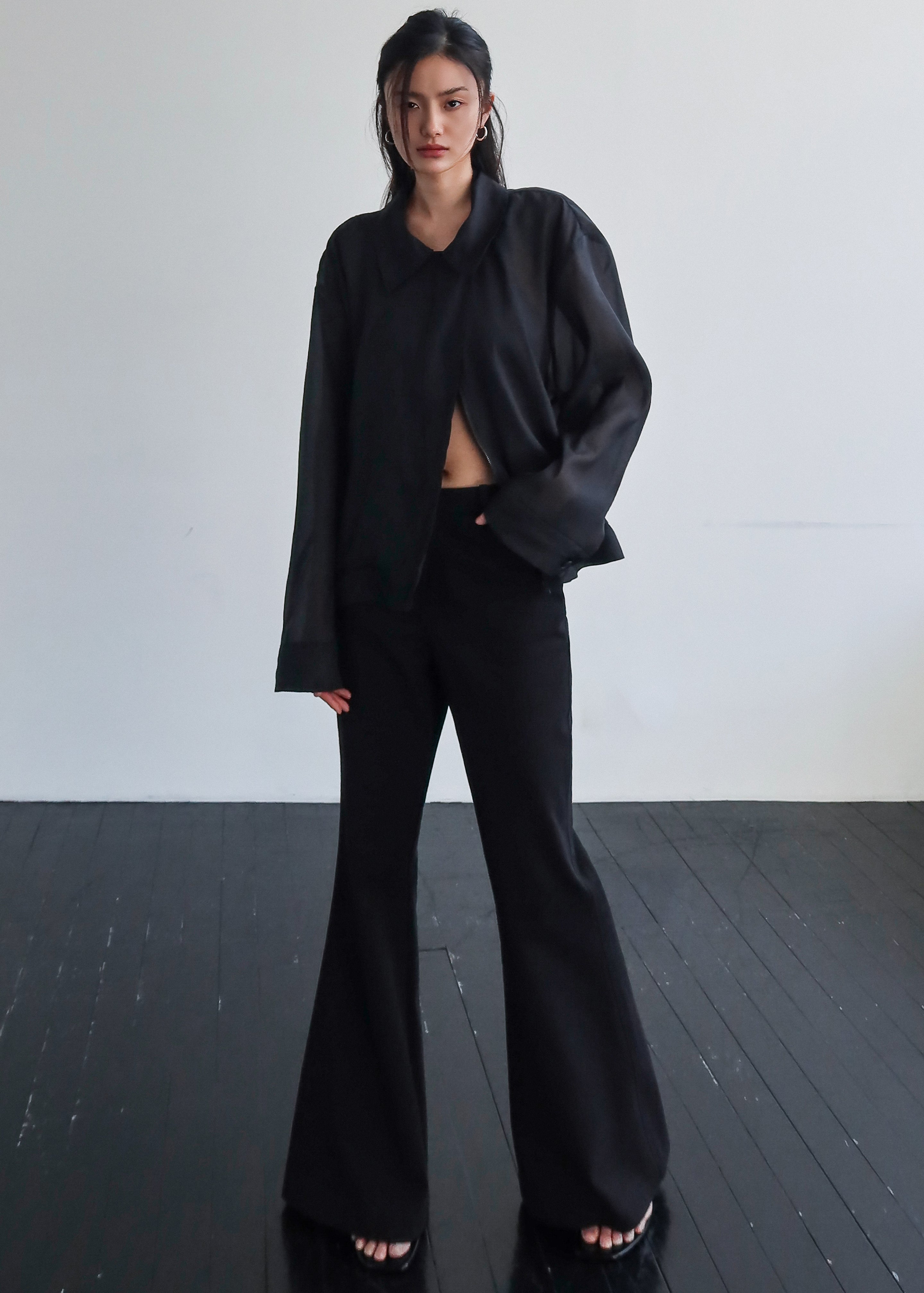 Soller Sheer Jacket - Black - 4