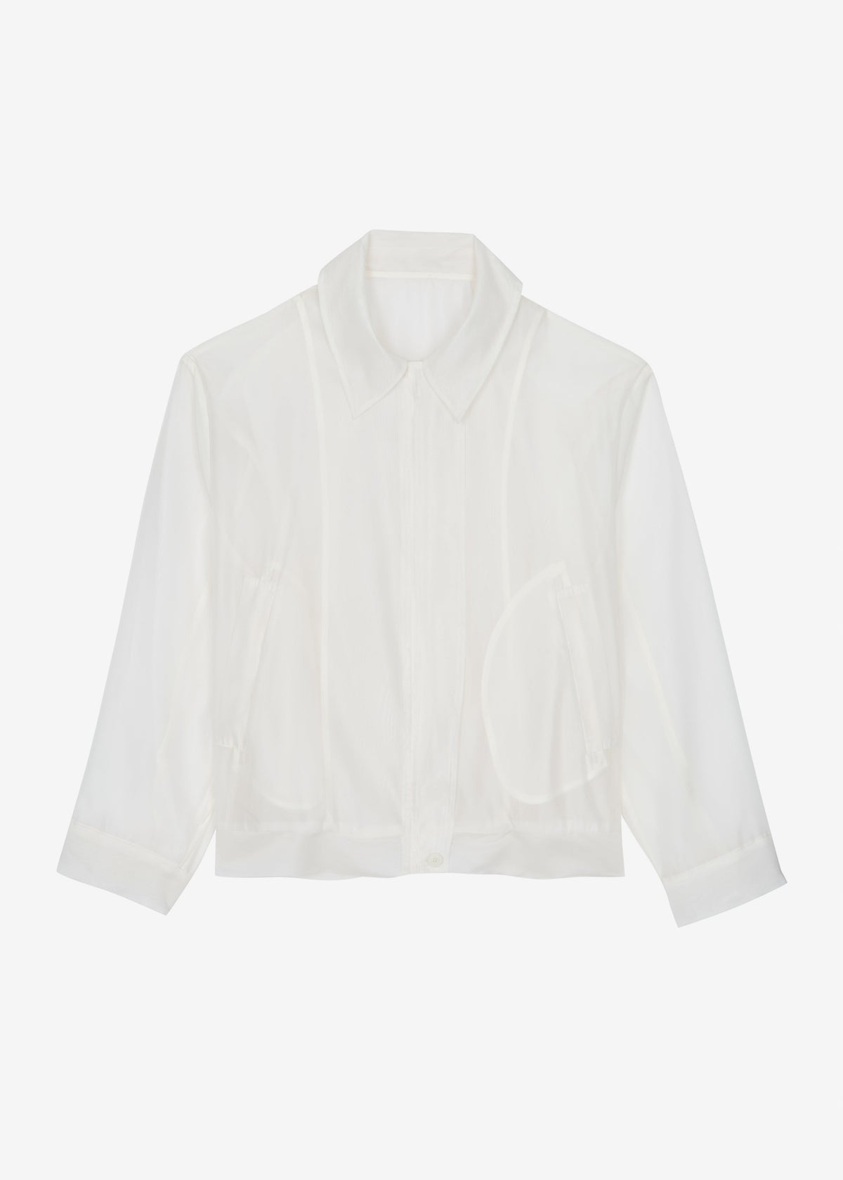Soller Sheer Jacket - Ivory - 12