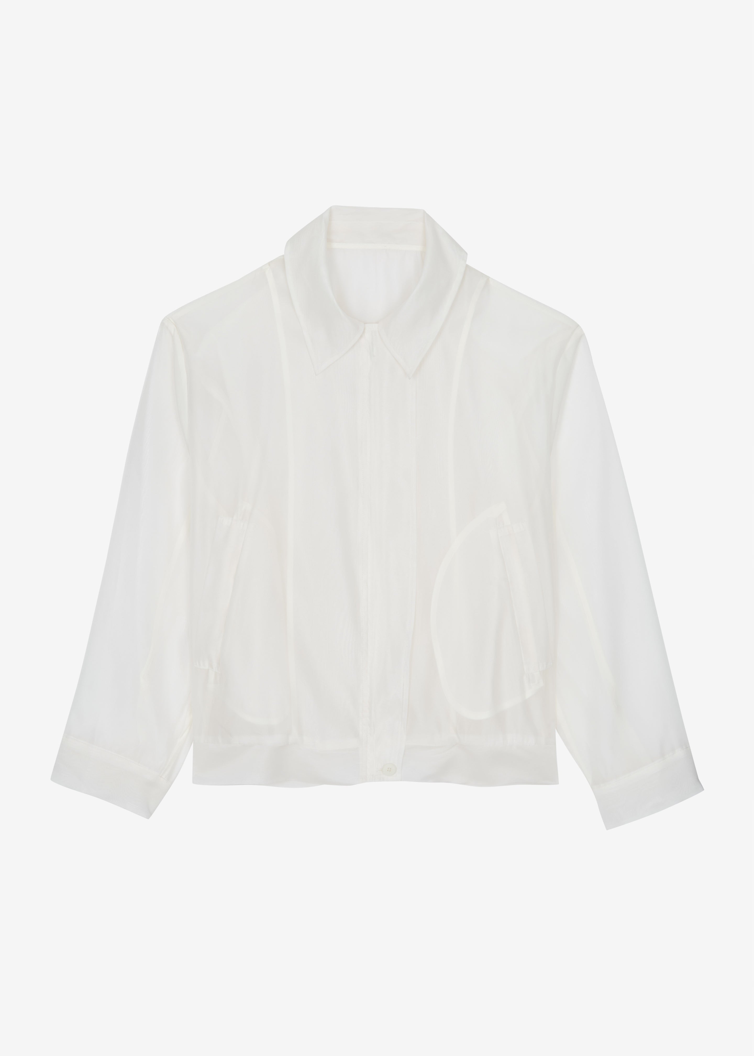 Soller Sheer Jacket - Ivory - 12