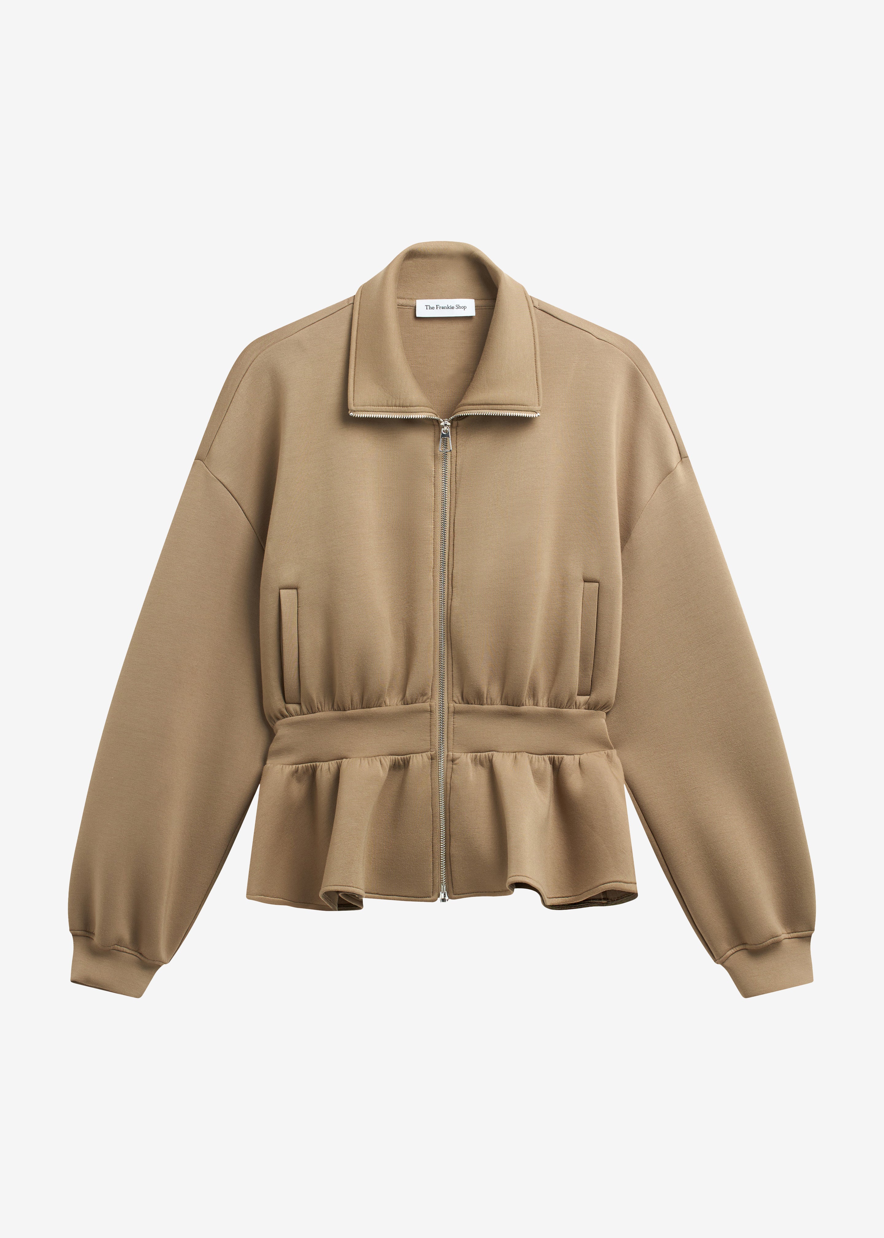 Sorelle Peplum Jacket - Camel - 8