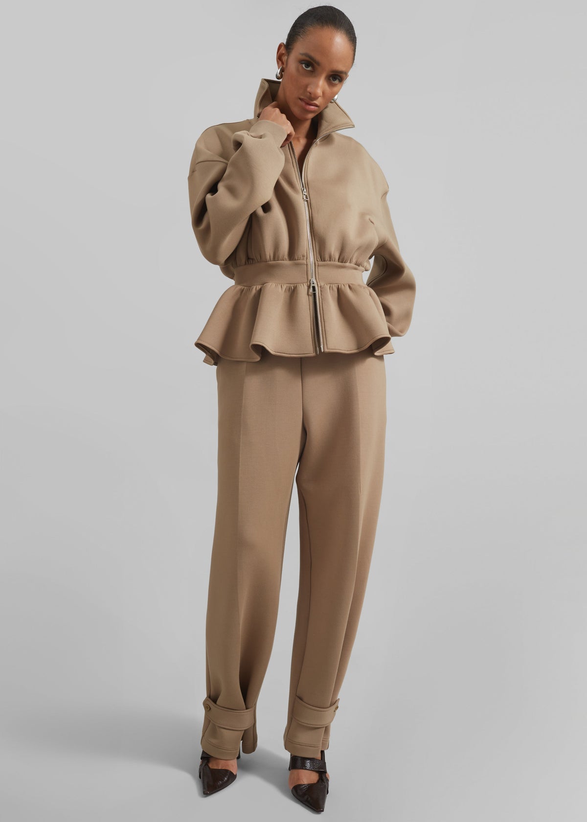 Sorelle Sweat Pants - Camel - 3