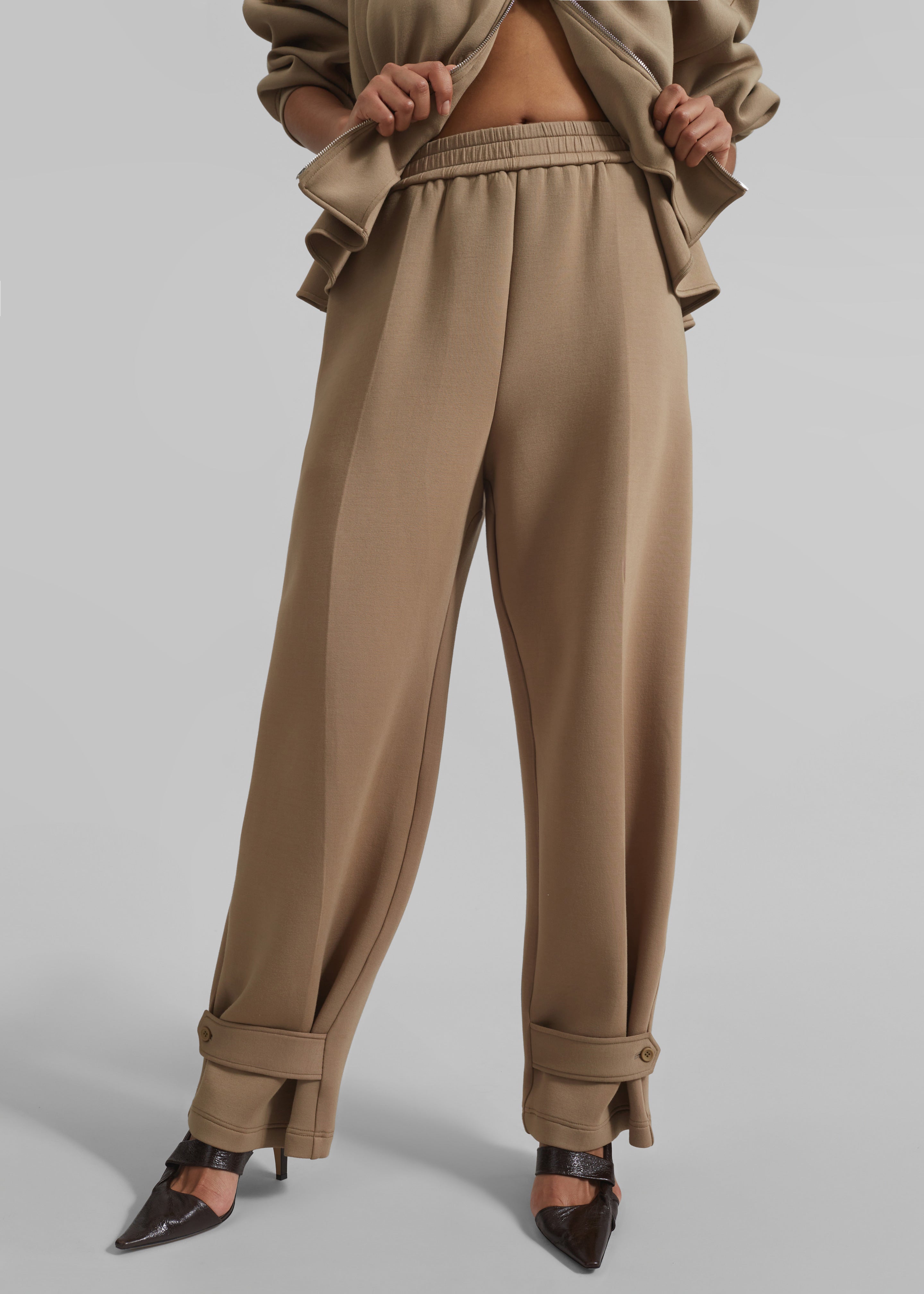 Sorelle Sweat Pants - Camel - 2