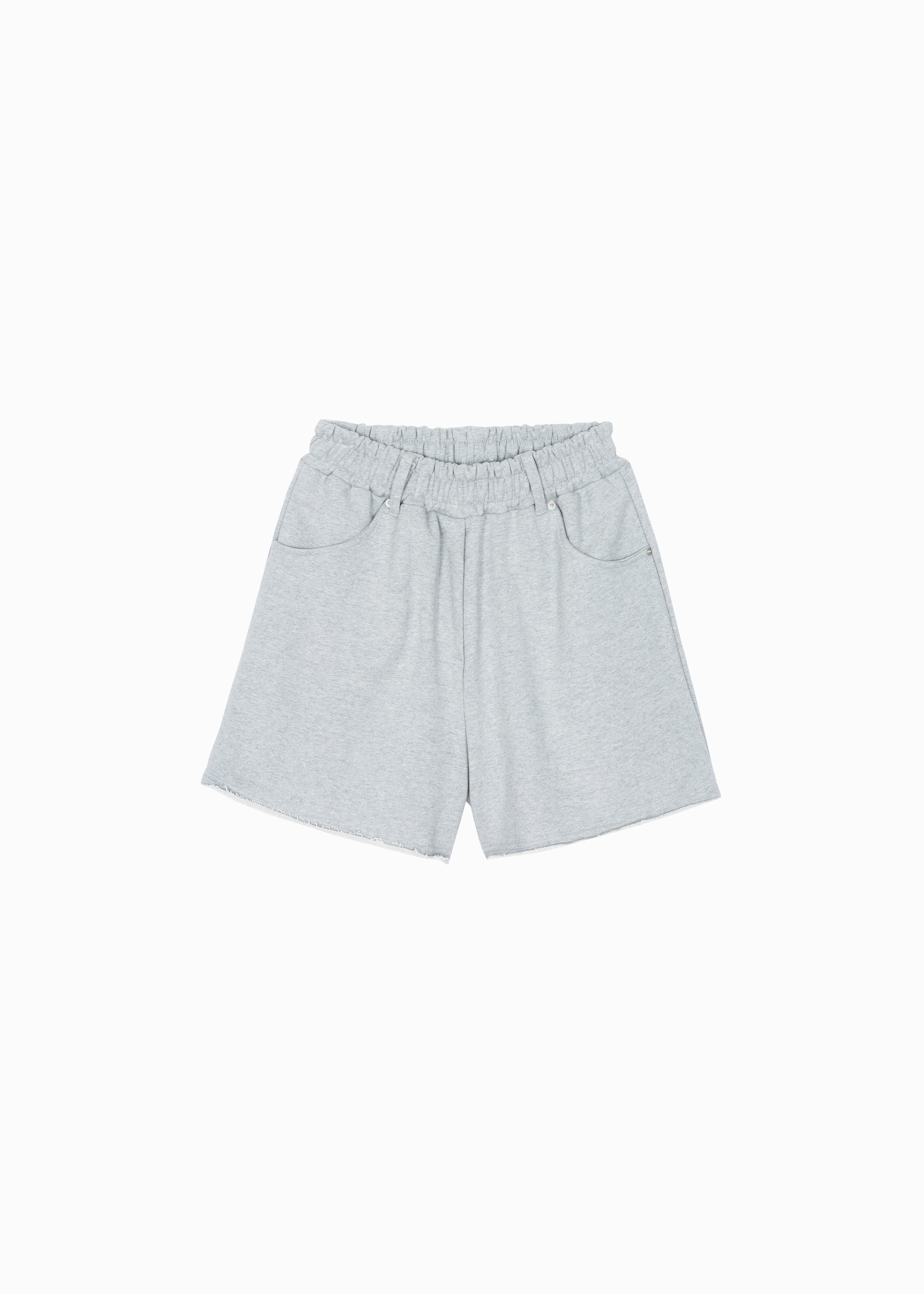 Soria Cotton Shorts - Grey - 6