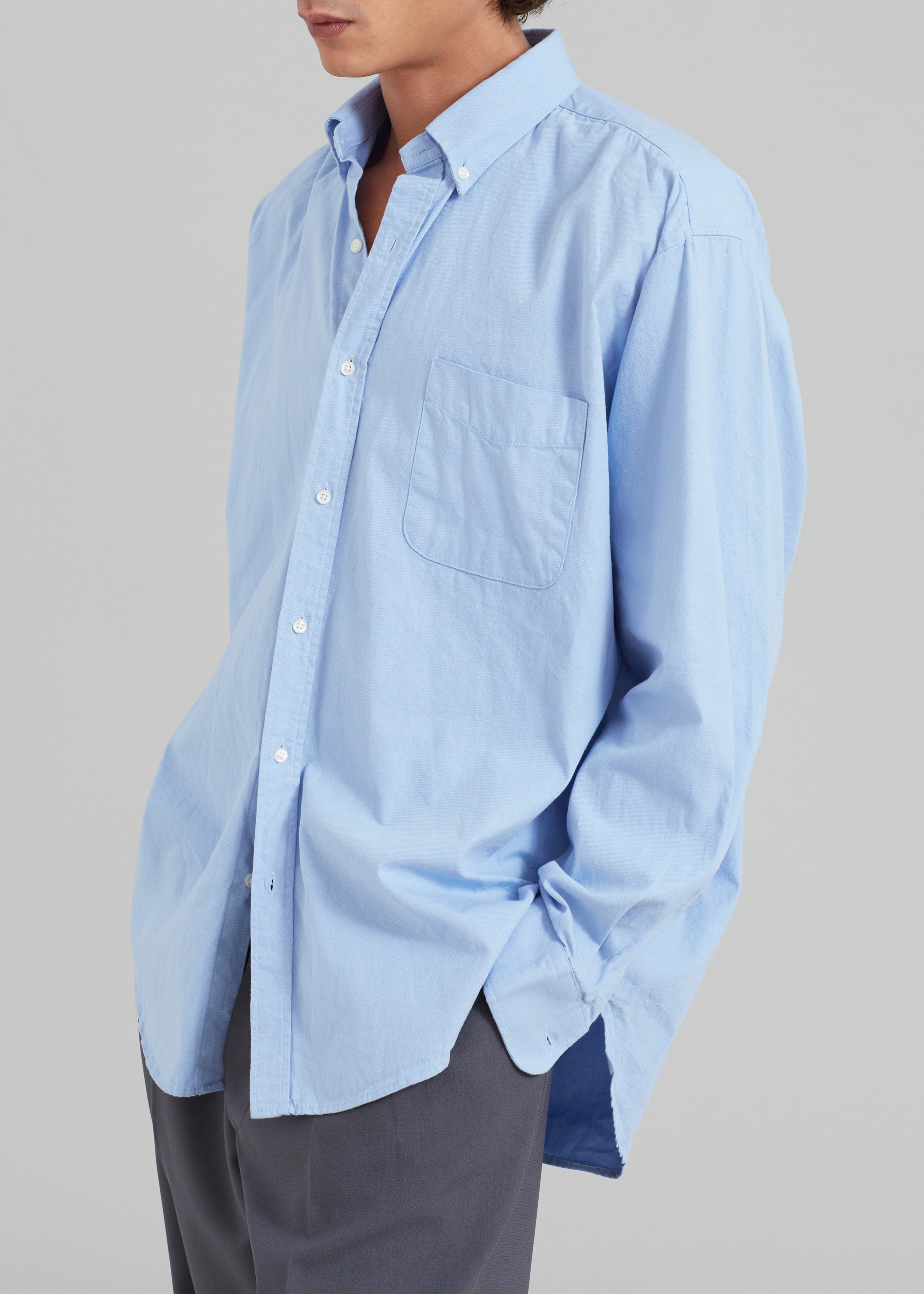 Sinclair Shirt - Sky Blue – The Frankie Shop Europe
