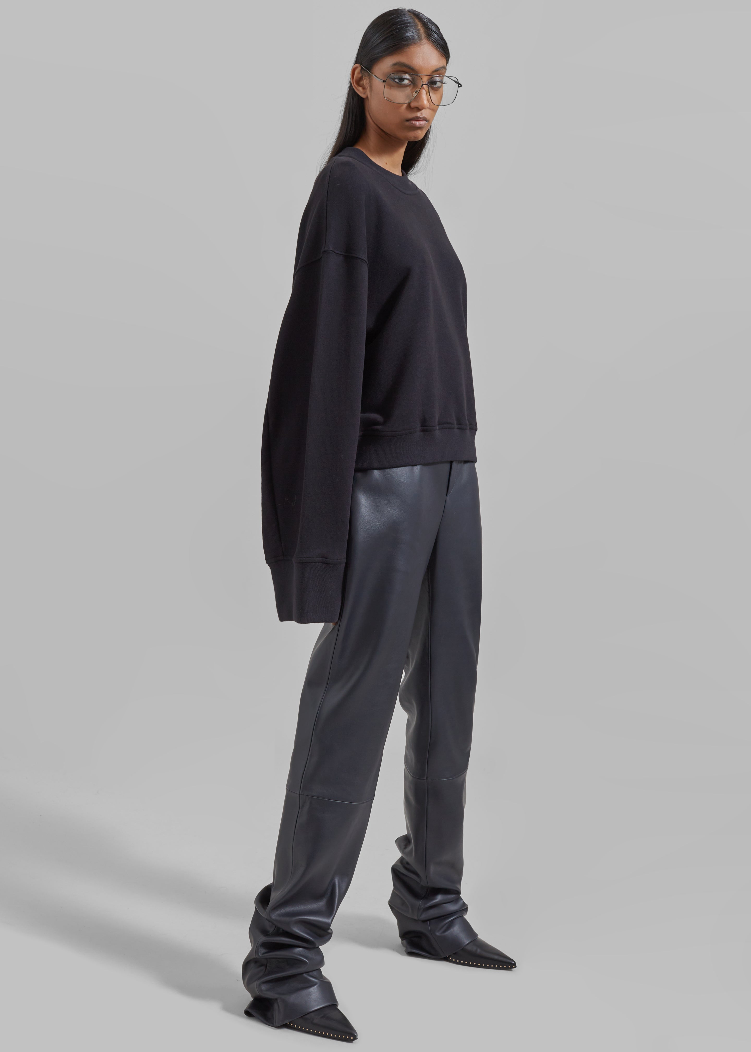 Talia Sweatshirt - Black - 5