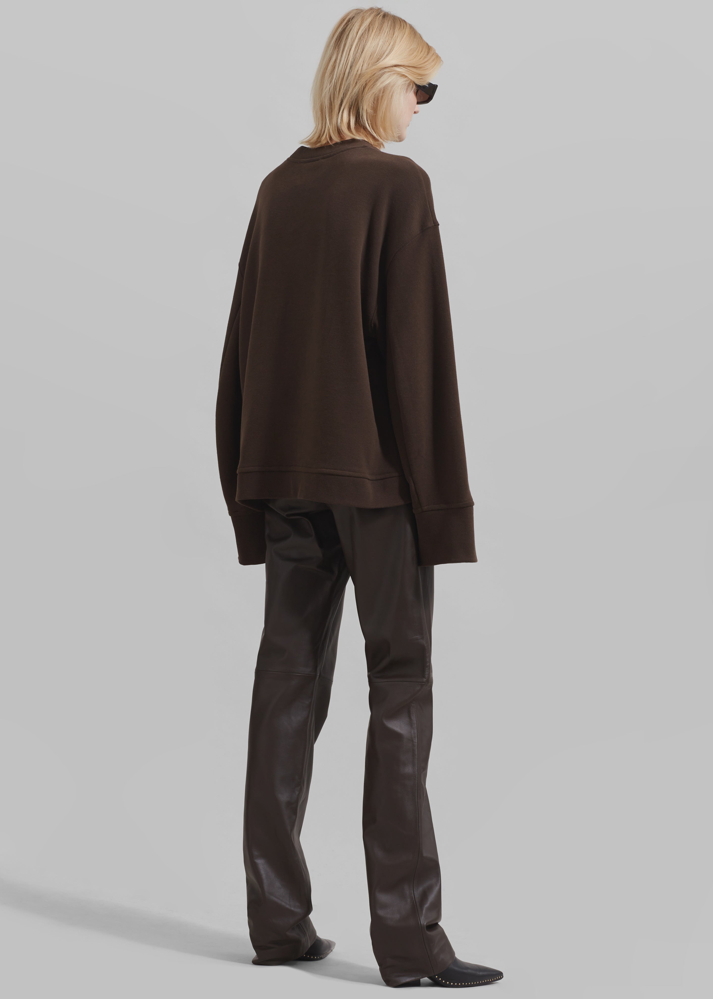 Talia Sweatshirt - Brown - 12