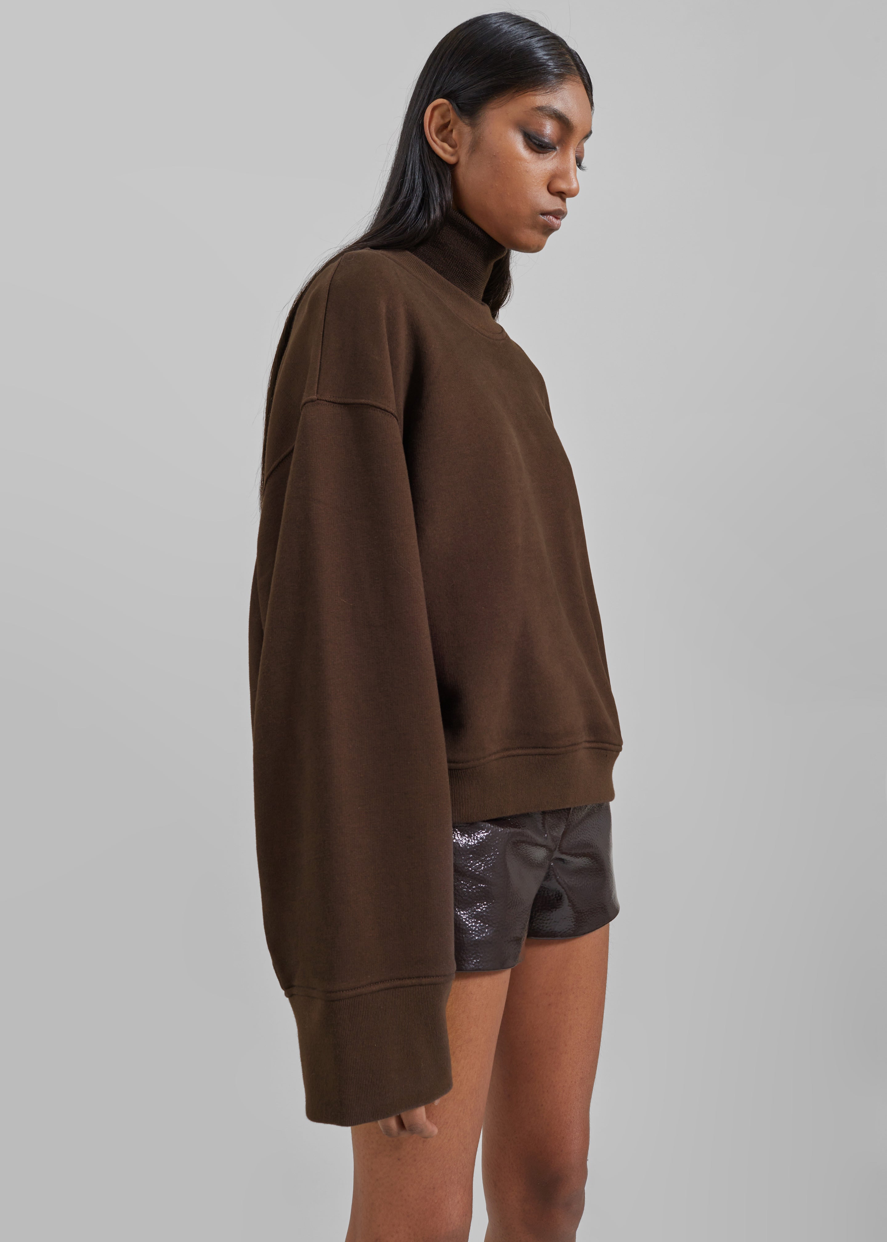 Talia Sweatshirt - Brown - 11