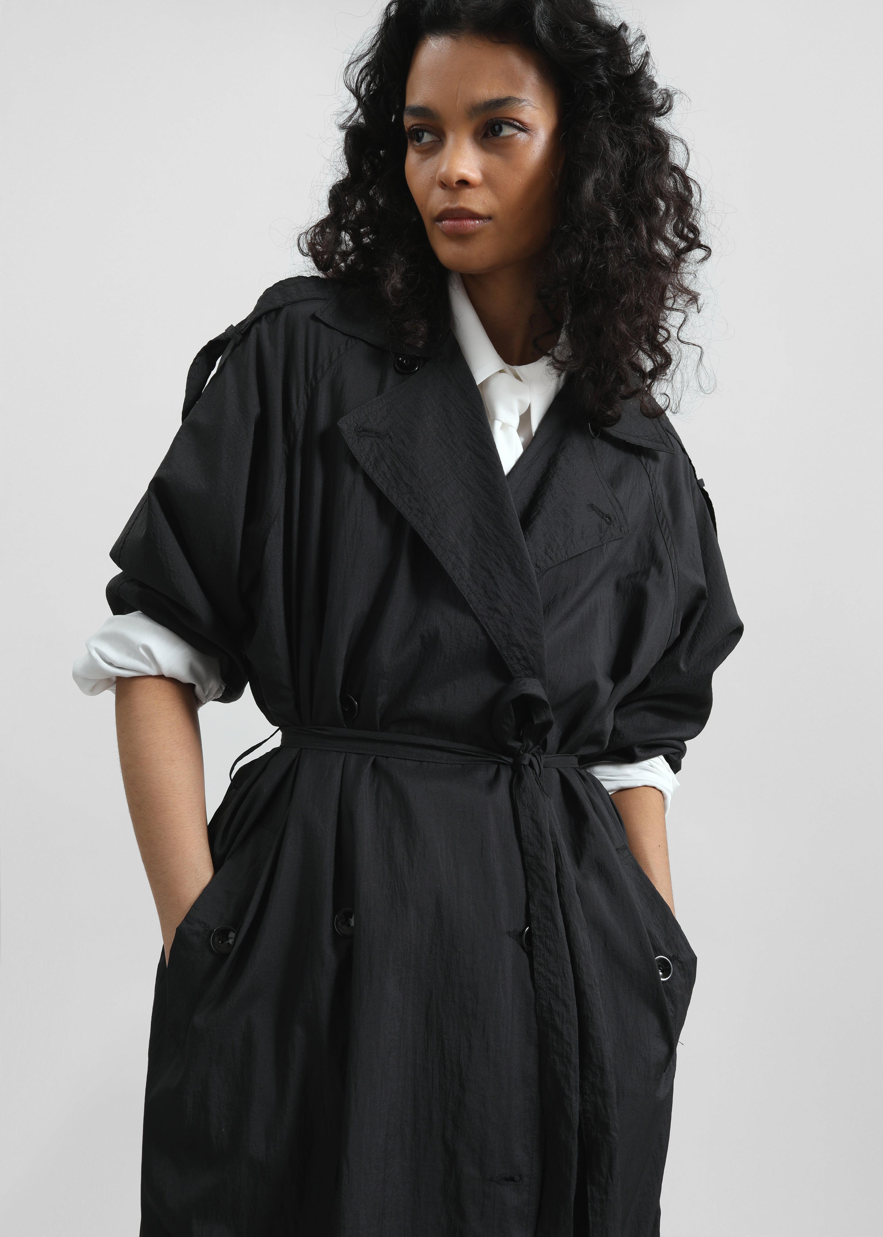 Tarnby Light Trench - Black - 3