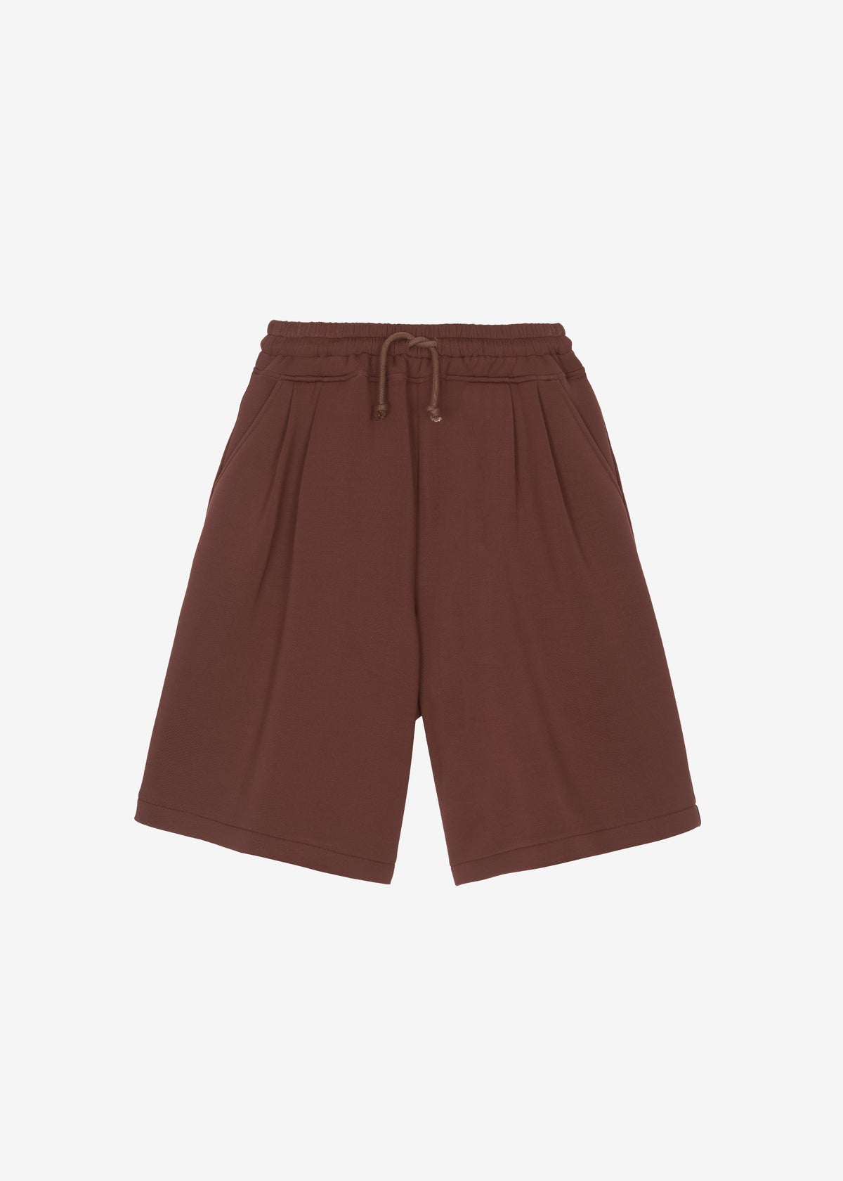 Tate Sweat Shorts - Brown - 8