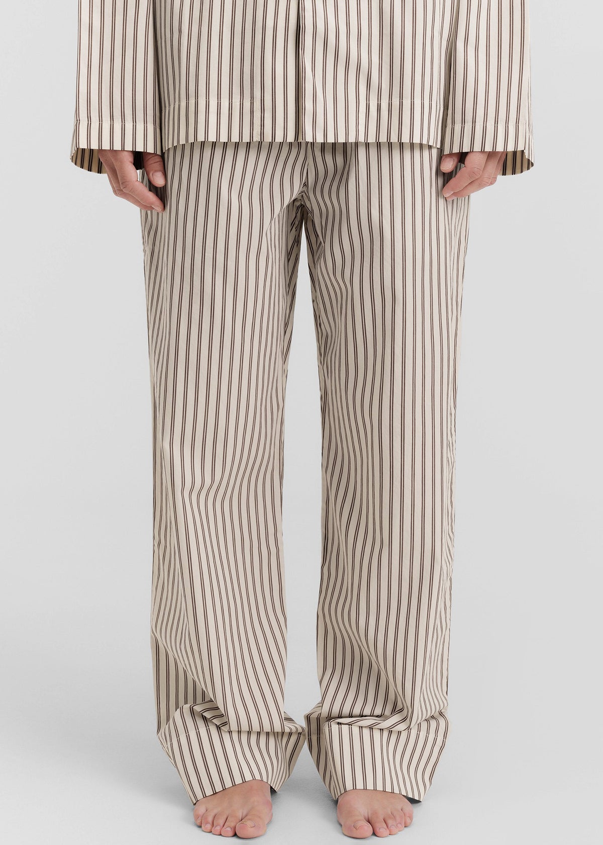 Tekla Poplin Pyjama Pants - Hopper Stripes - 2