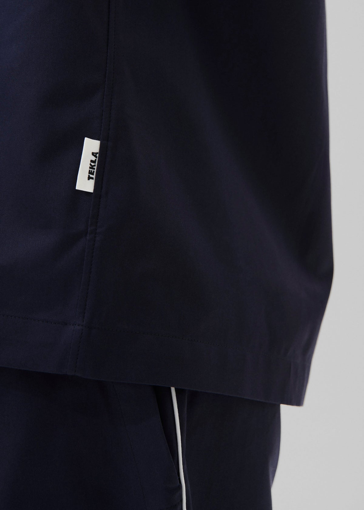 Tekla Sateen Pyjama Shirt - Chelsea - 6