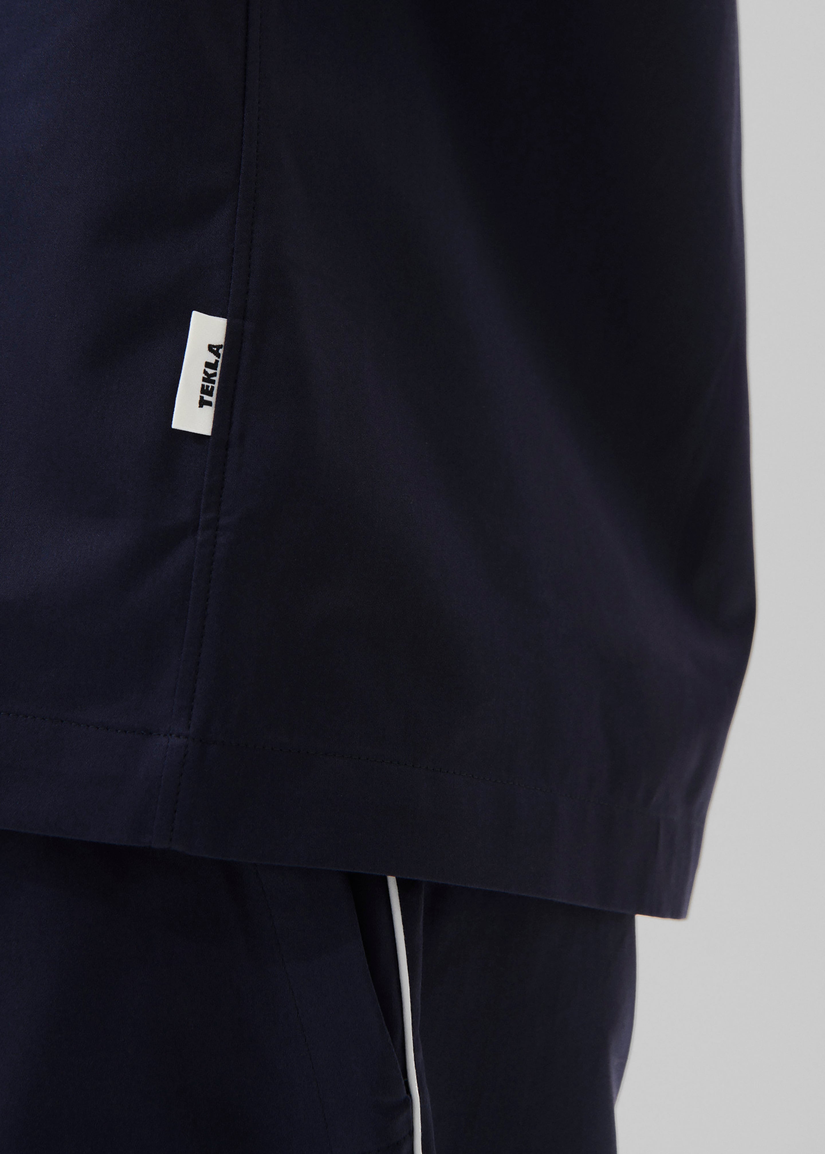 Tekla Sateen Pyjama Shirt - Chelsea - 6