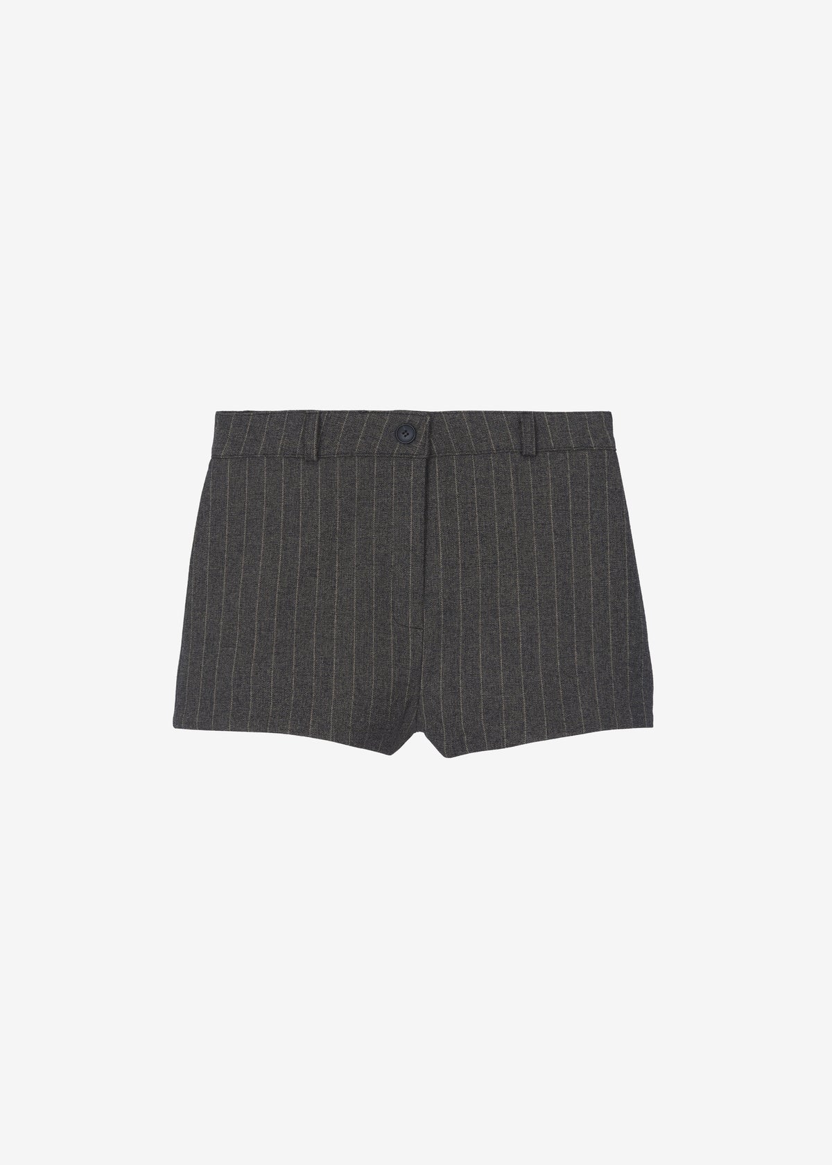 Tenby Striped Hot Pants - Brown Melange - 8