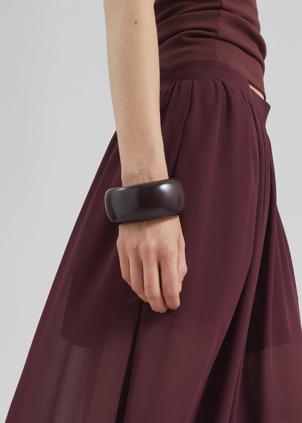 TFS Matte Bangle - Burgundy - 7