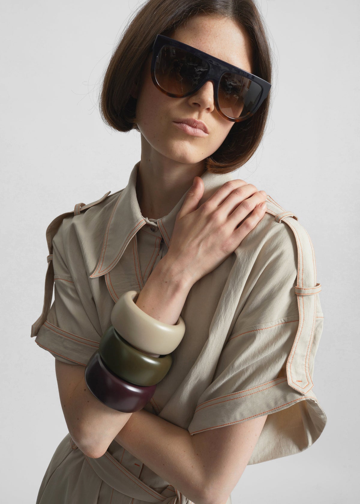 TFS Matte Bangle - Cement - 8