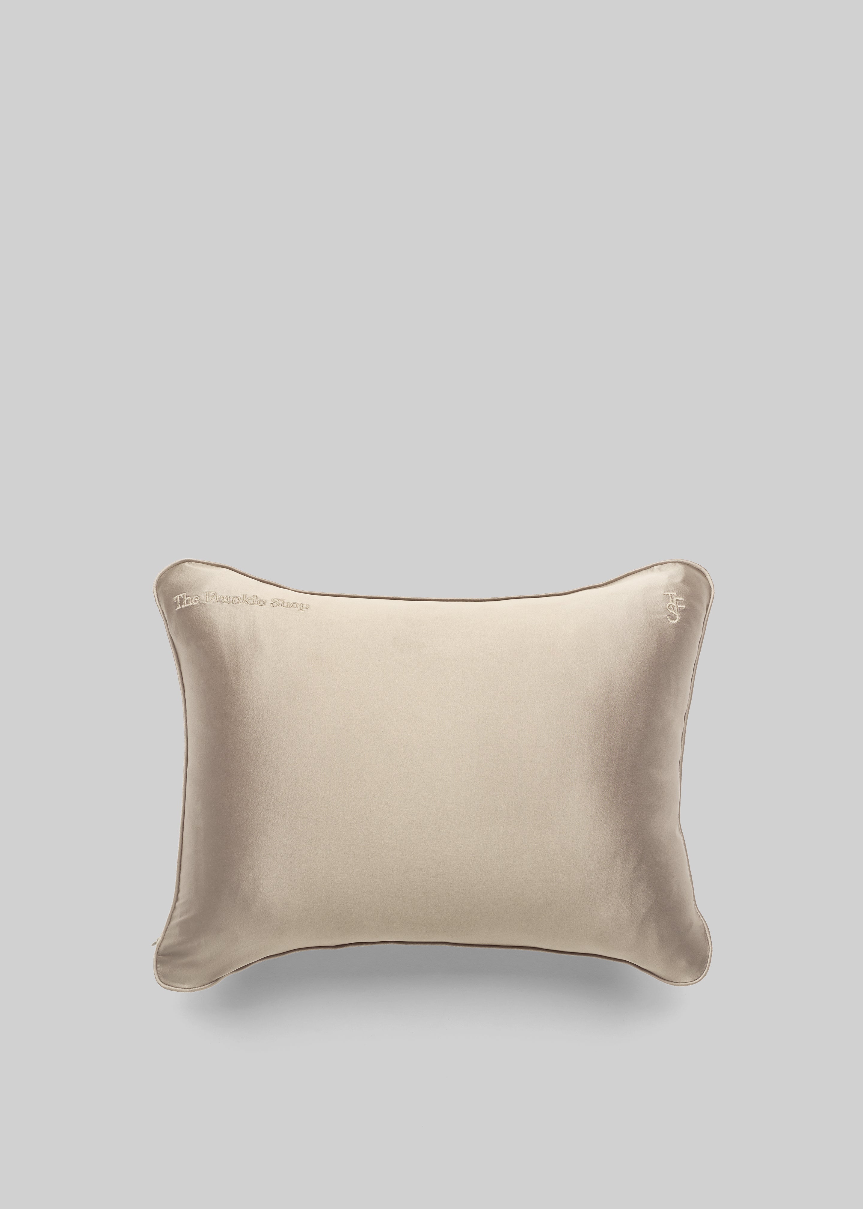 TFS Silk Pillow - Taupe - 1
