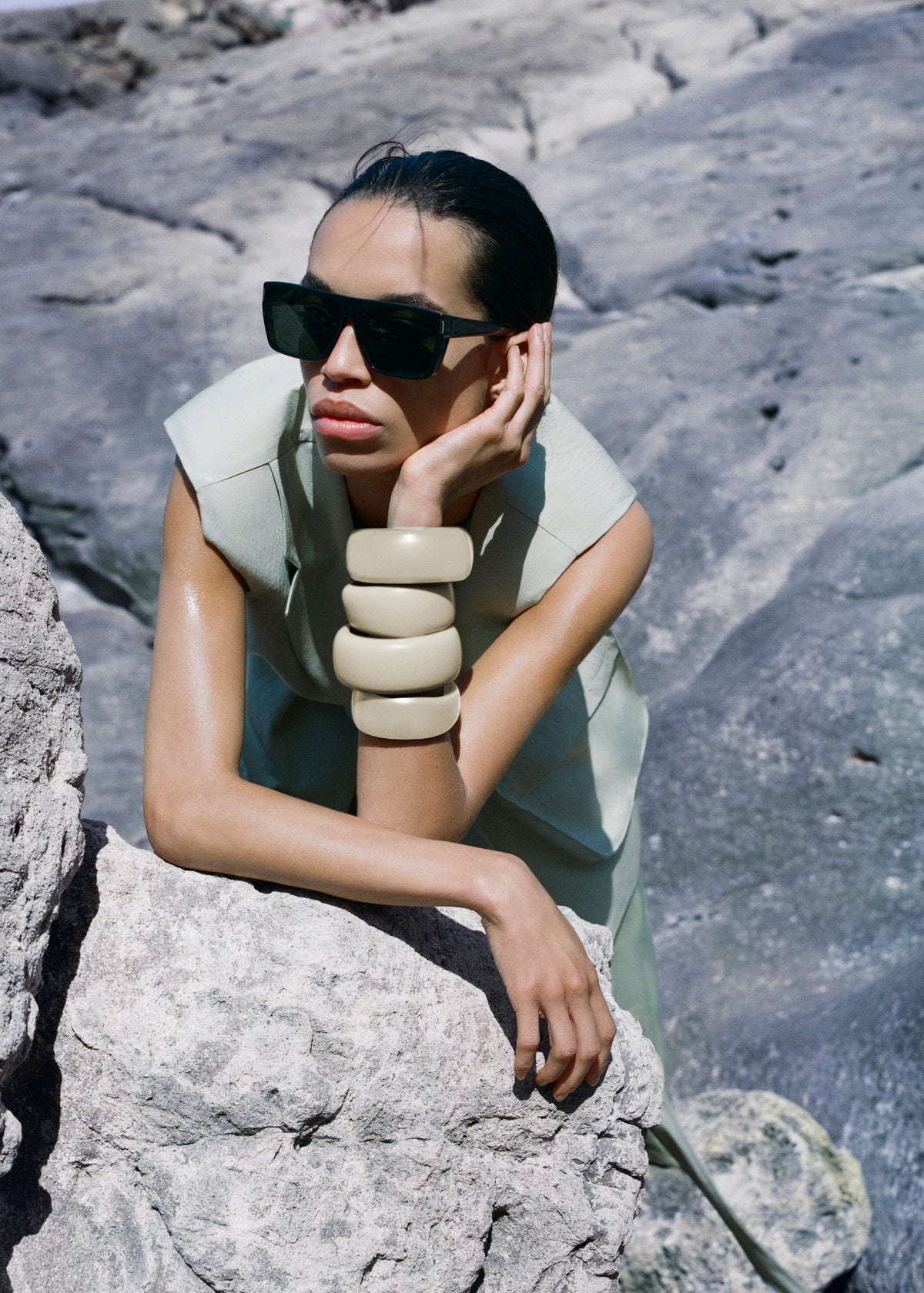 TFS Matte Bangle - Cement - 9