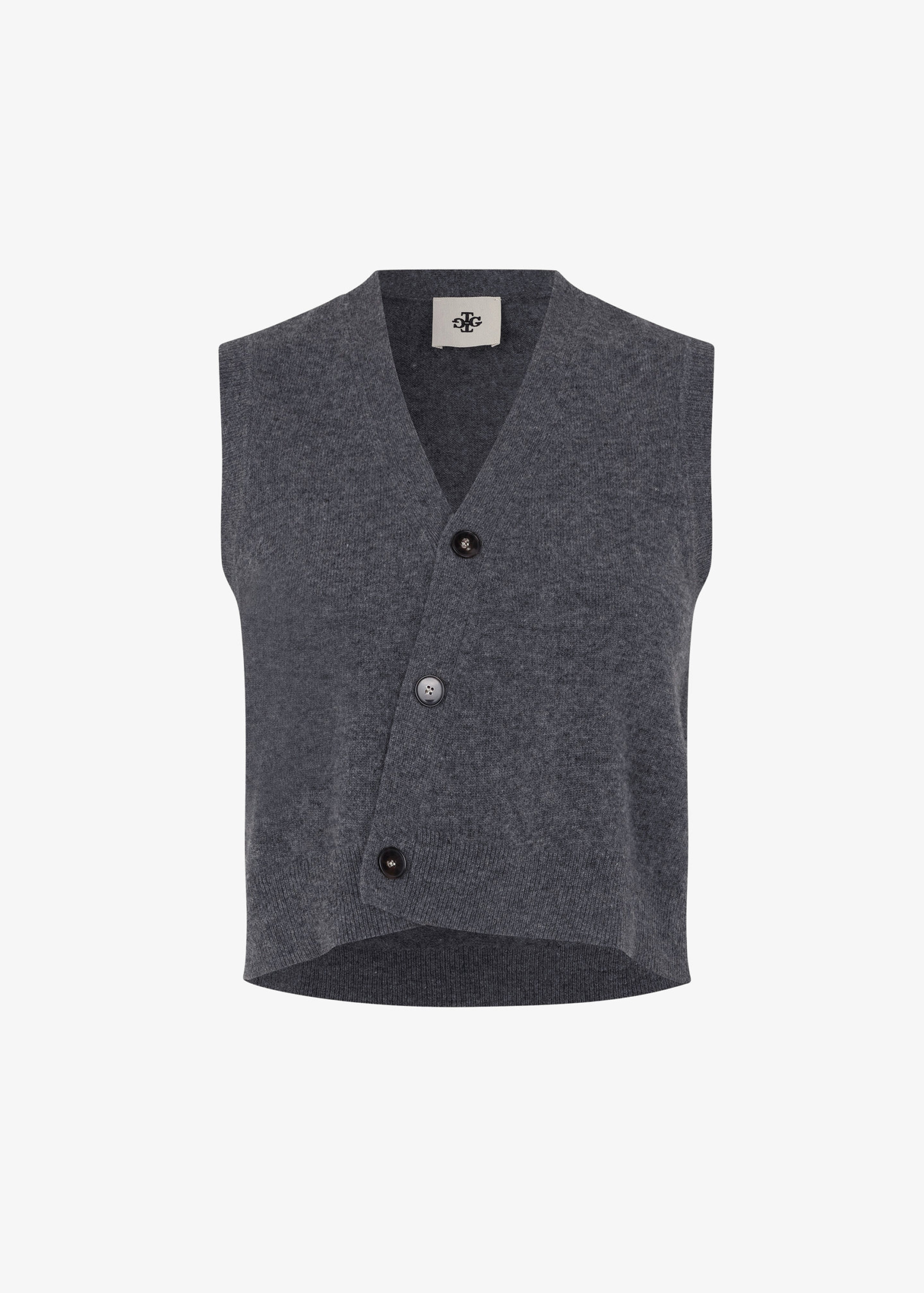 The Garment Como Vest - Grey Melange - 6