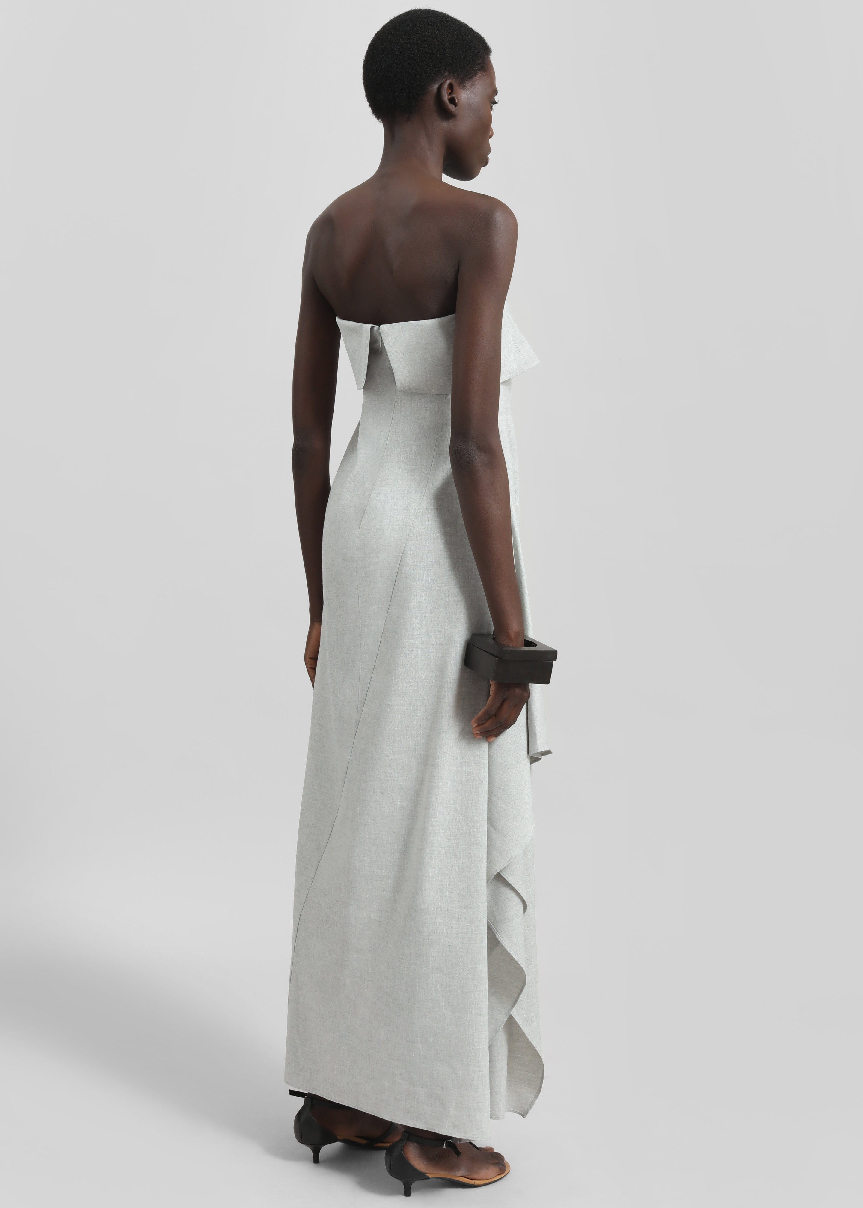 The Garment Gabriel Gown - Light Grey - 8