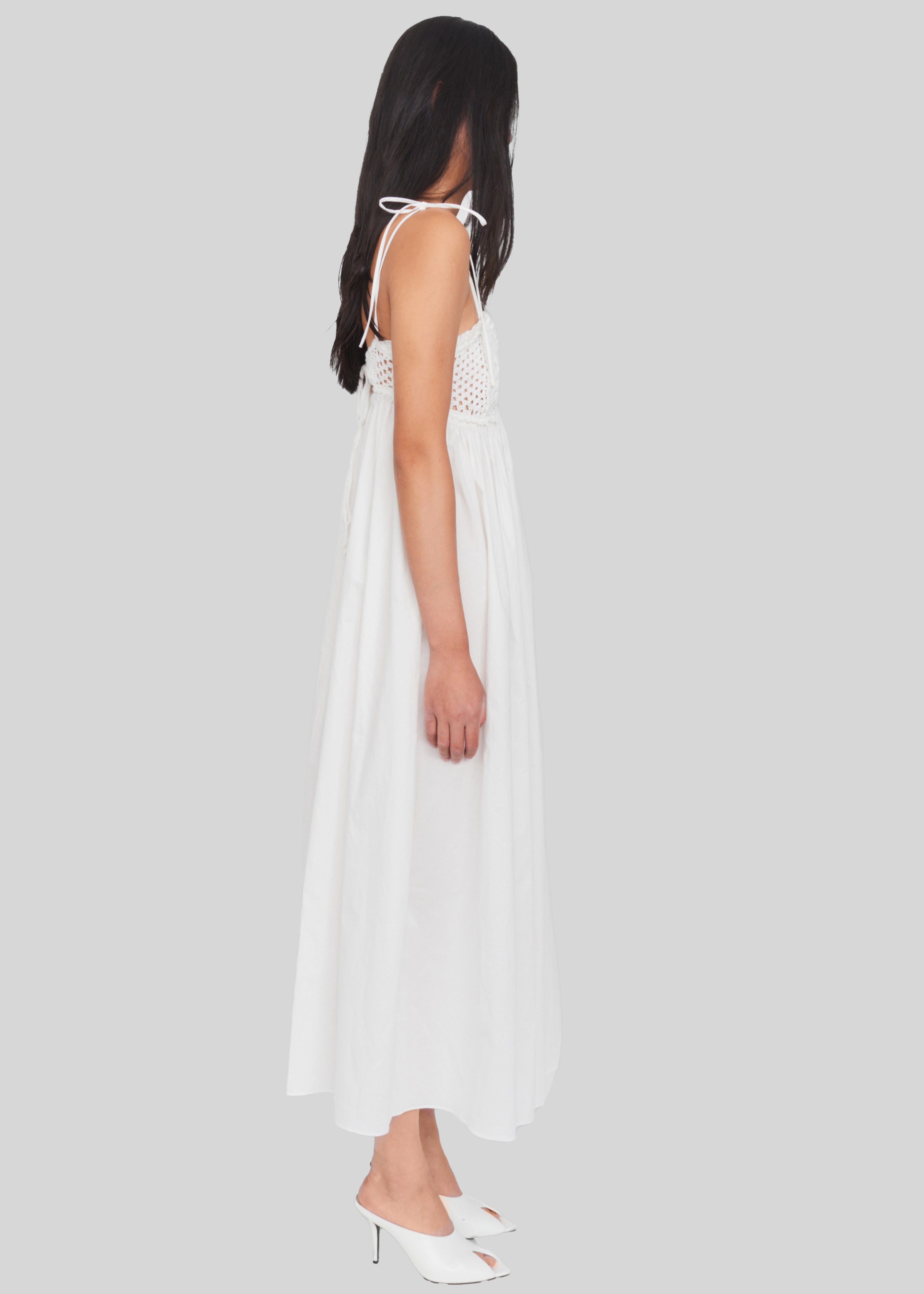 The Garment Kirsten Crochet Dress - White - 6