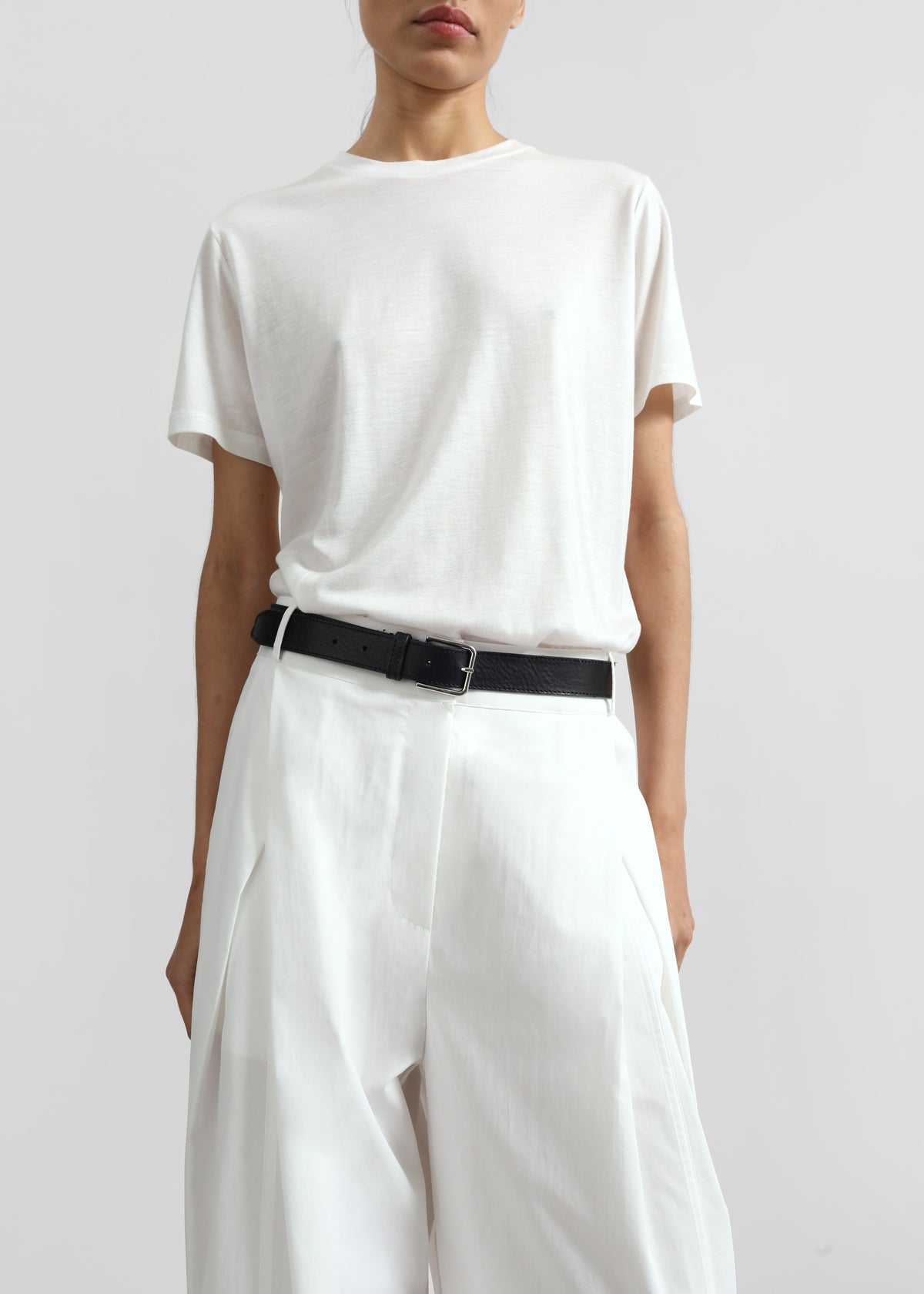Toni Leather Belt - Black - 4