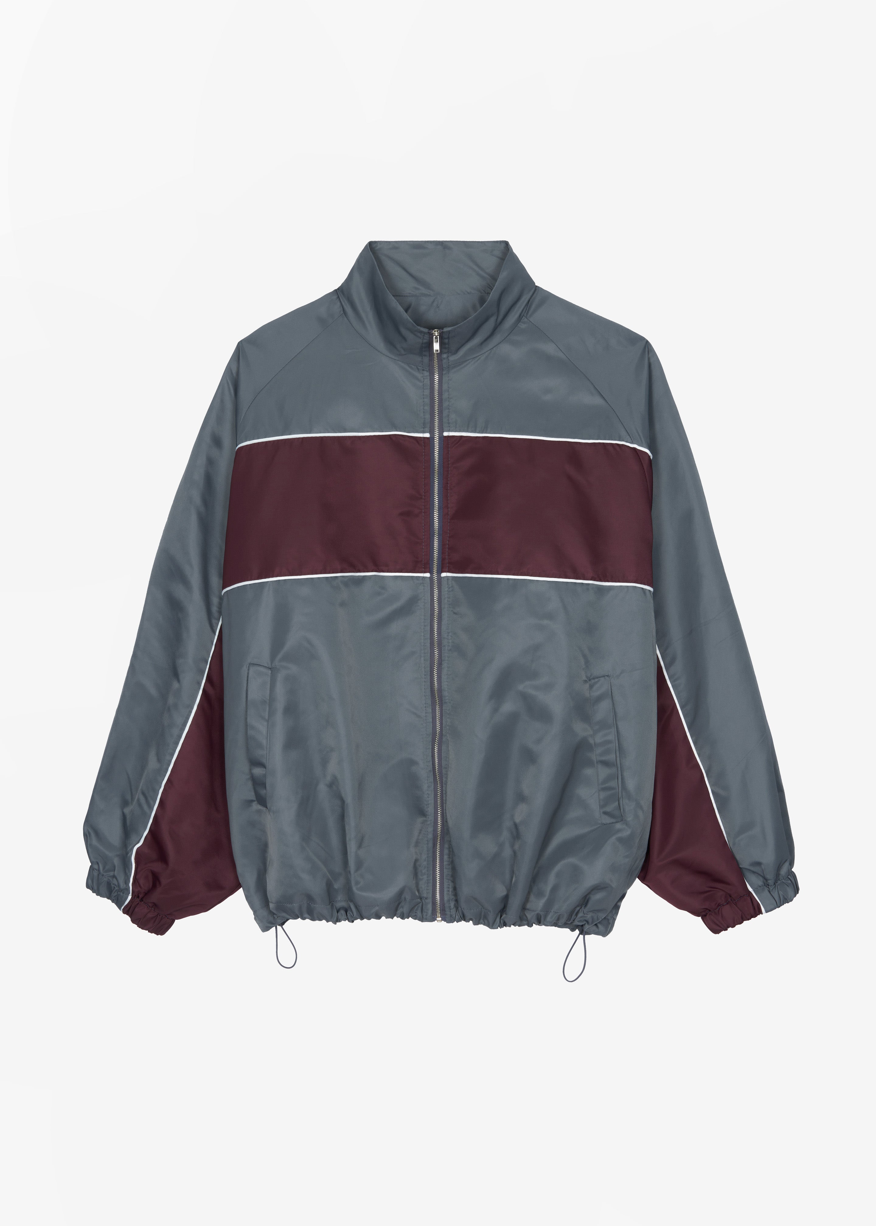 Treviso Colorblock Track Jacket - Slate Grey - 7