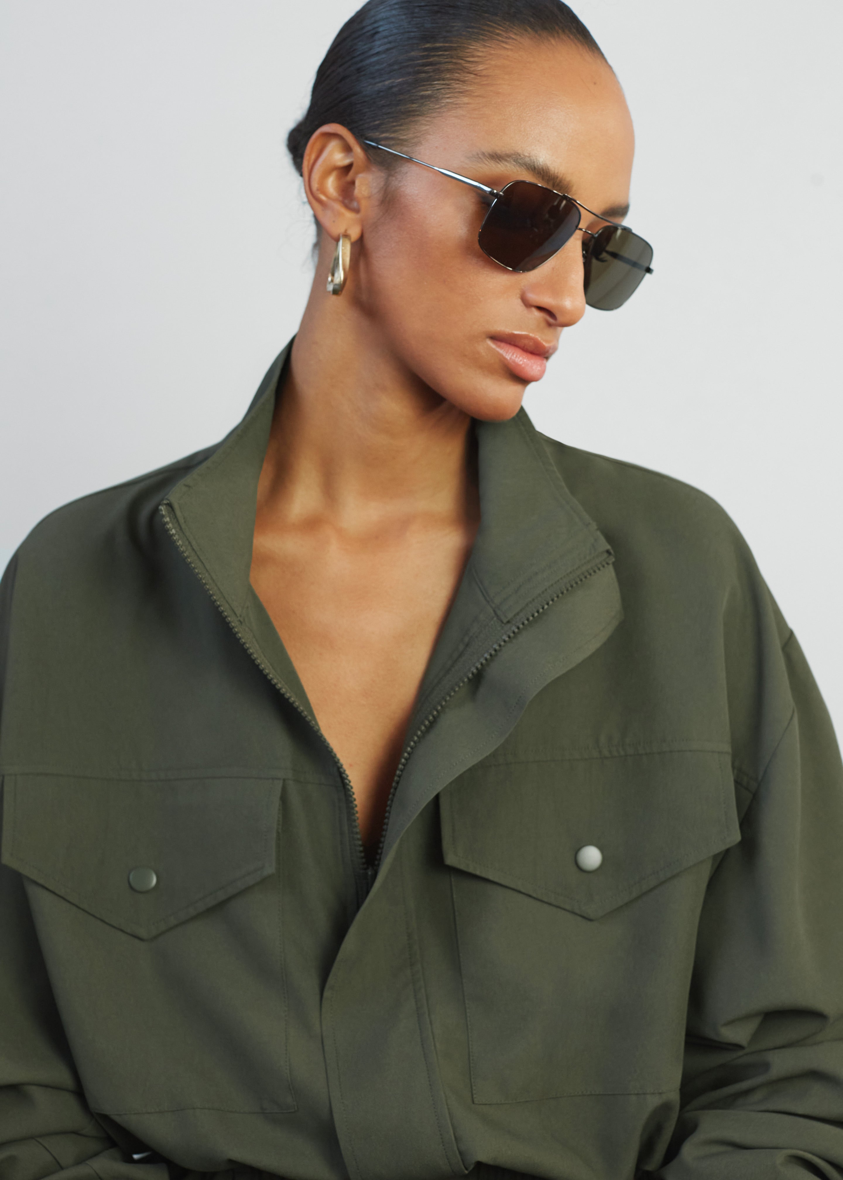 Tropez Jumpsuit - Khaki - 6