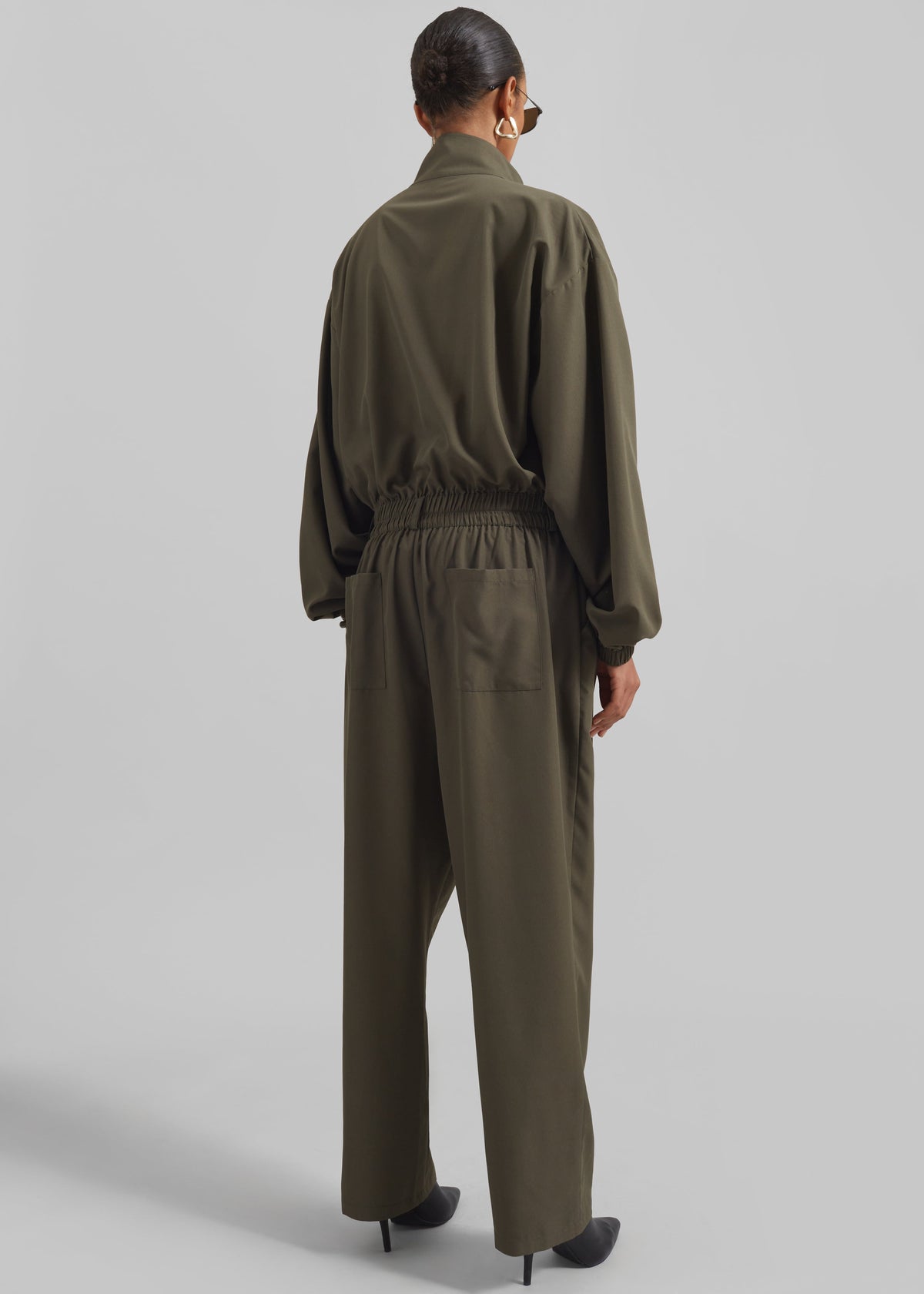 Tropez Jumpsuit - Khaki - 7