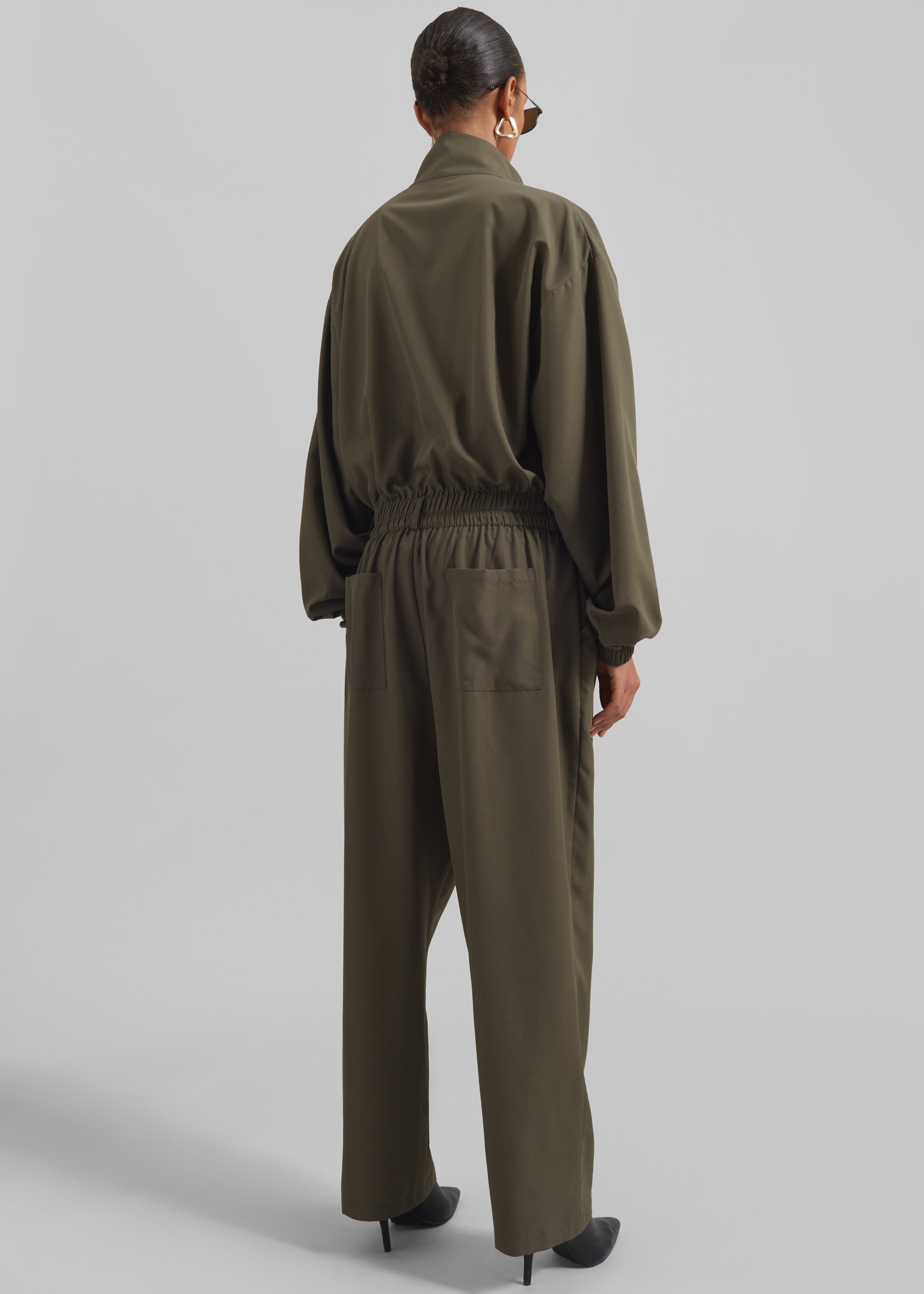 Tropez Jumpsuit - Khaki - 7